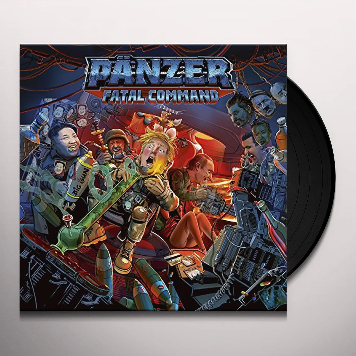 Panzer Fatal Command Vinyl Record