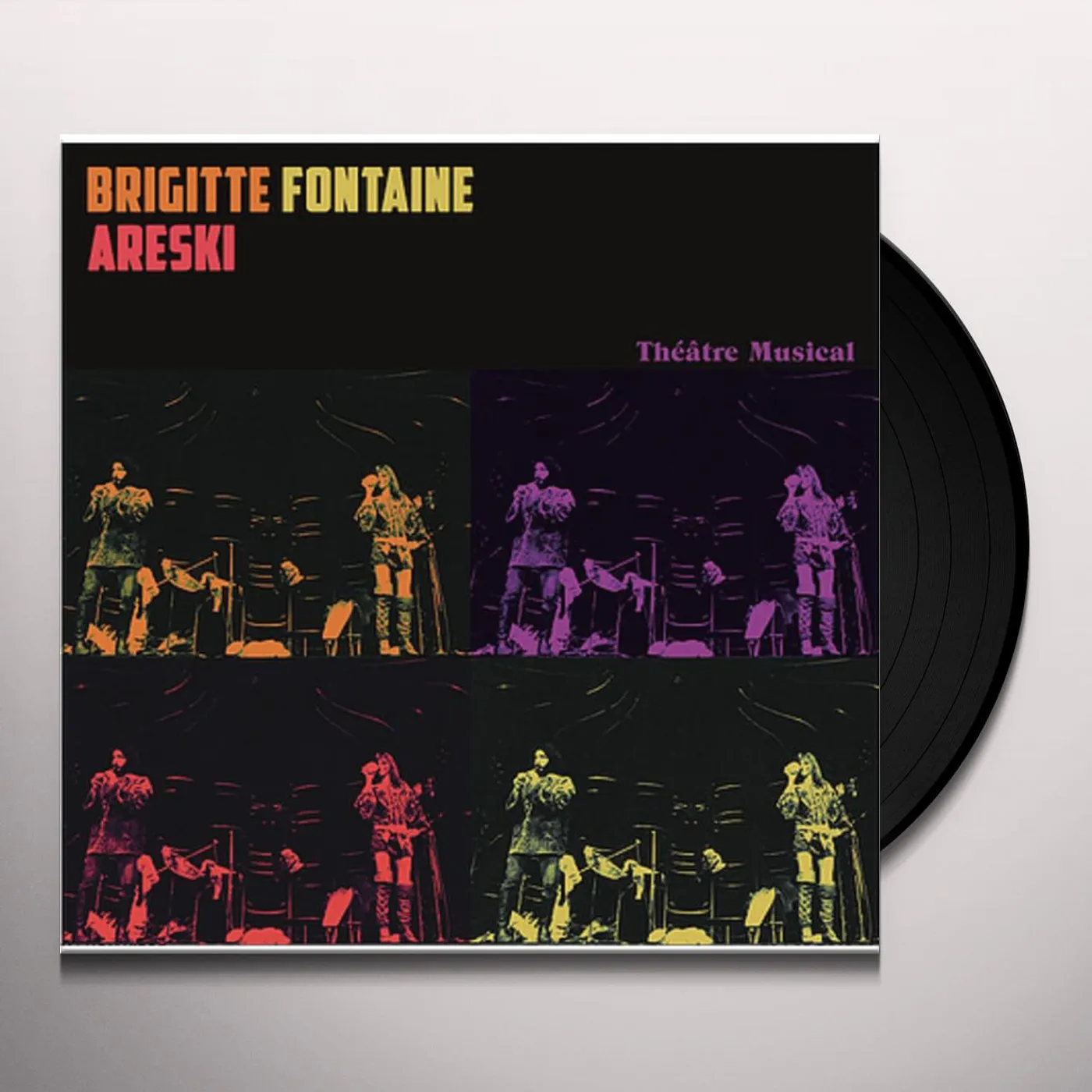 Brigitte Fontaine & Areski THEATRE MUSICAL Vinyl Record