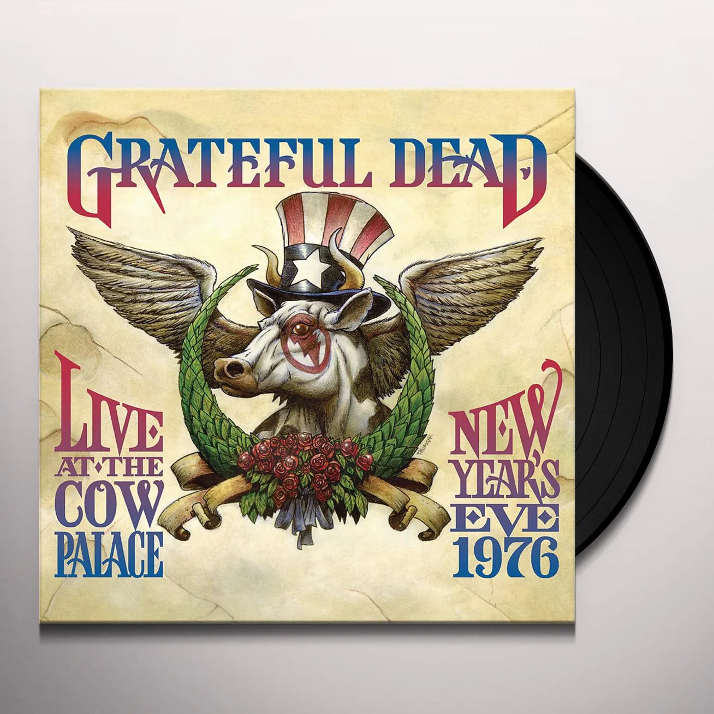 Grateful Dead LIVE AT THE COW PALACE-NEW YEARS EVE 1976 Vinyl Record
