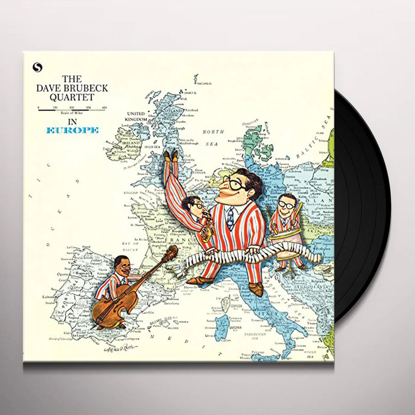 Dave Brubeck IN EUROPE: LIVE IN COPENHAGEN MARCH 5 1958 Vinyl Record - 180 Gram Pressing