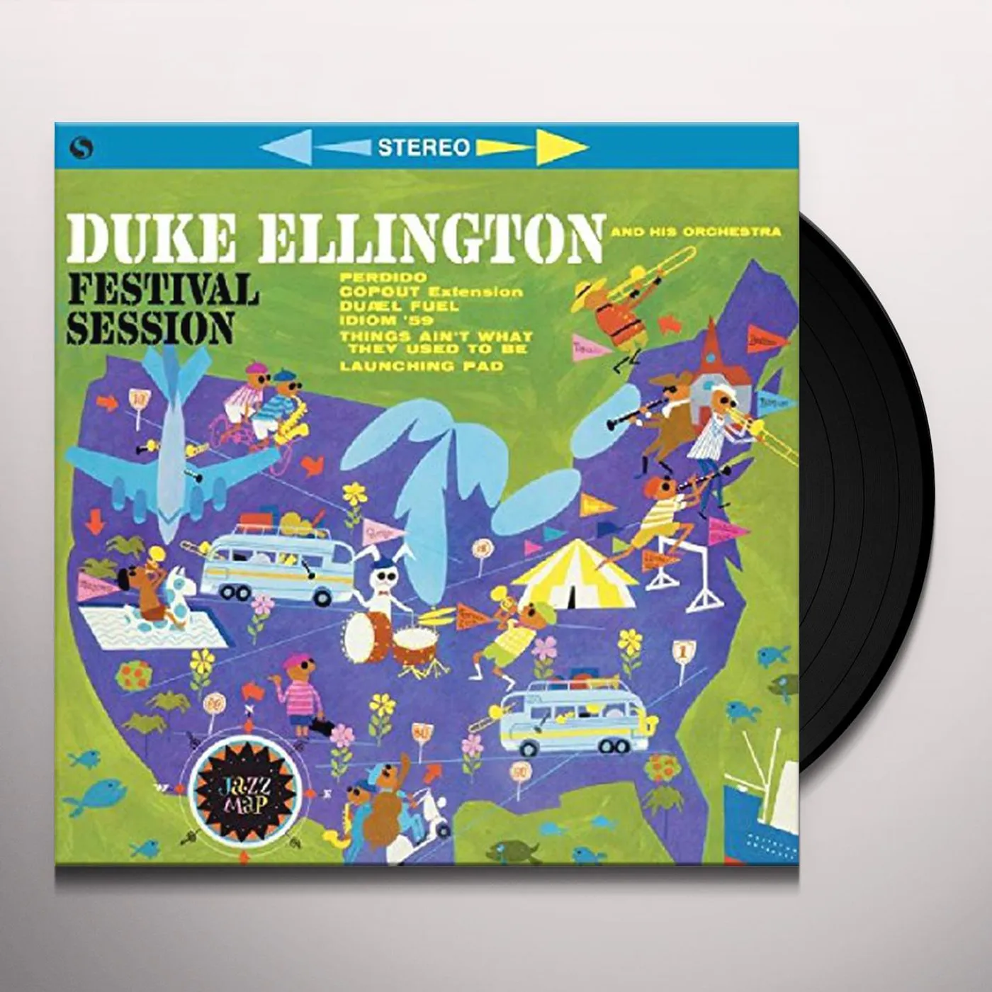Duke Ellington FESTIVAL SESSION + 2 BONUS TRACKS (BONUS TRACKS) Vinyl Record