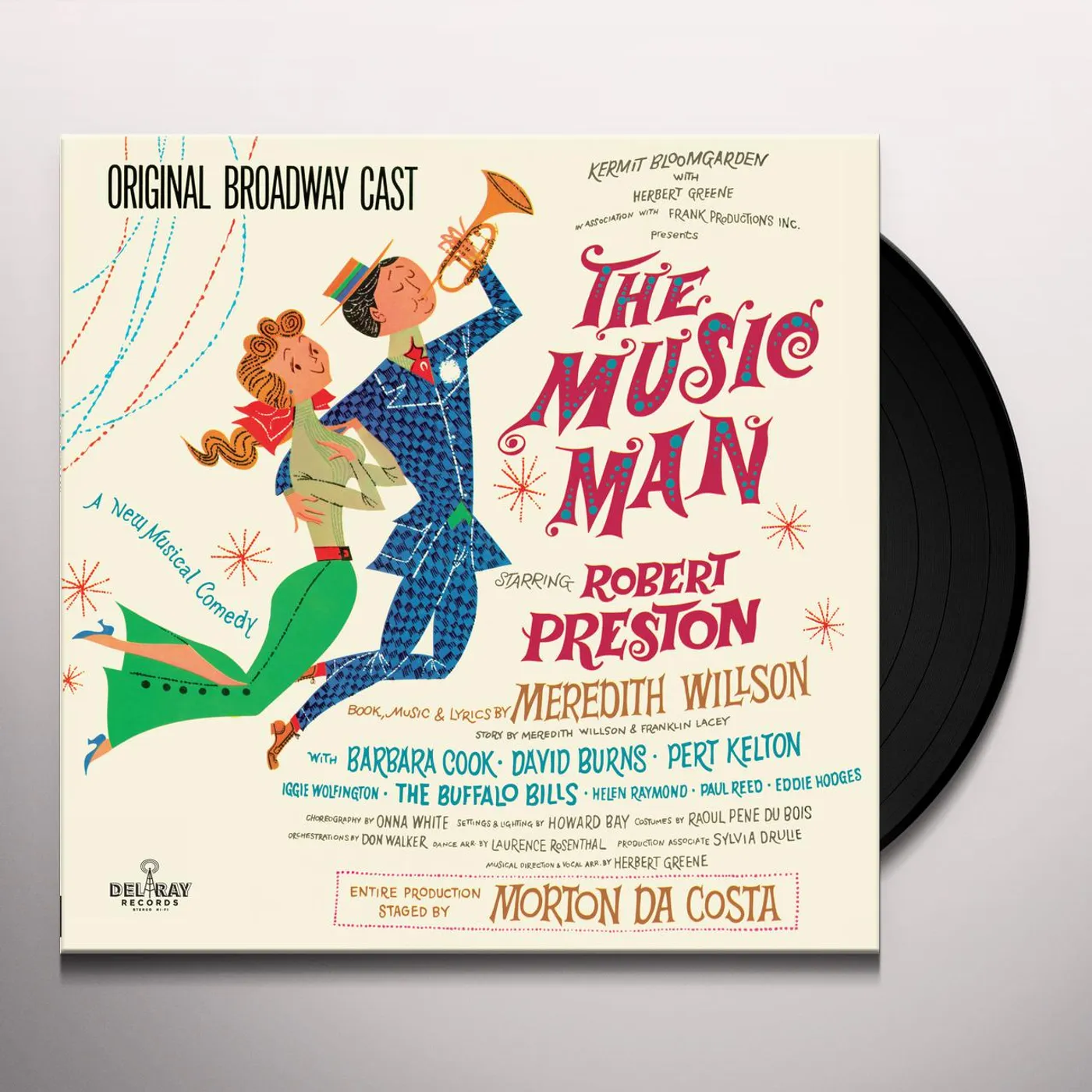 MUSIC MAN / ORIGINAL BROADWAY CAST / PRESTON Vinyl Record