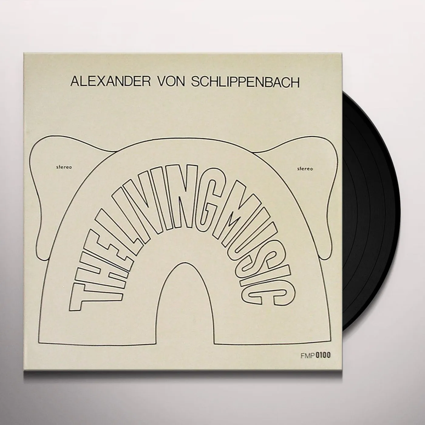Alexander von Schlippenbach LIVING MUSIC Vinyl Record