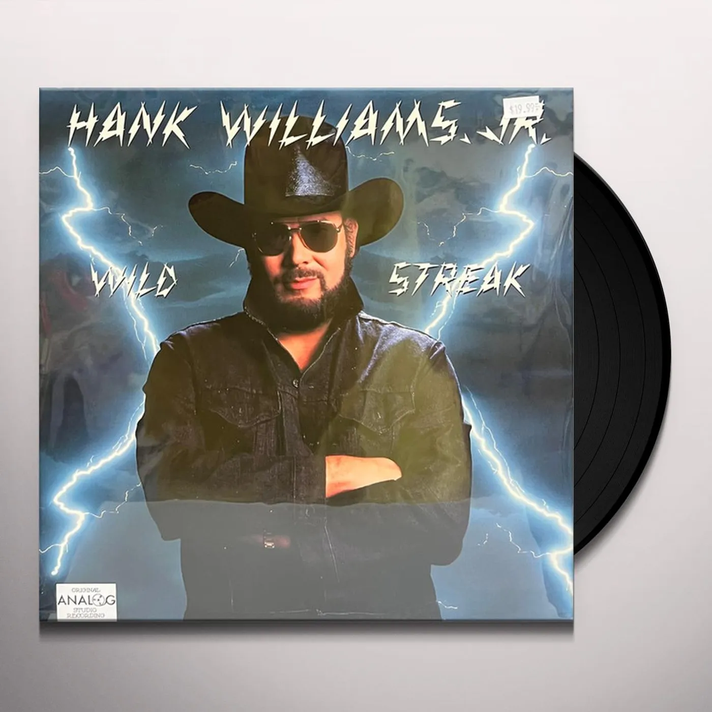Hank Williams, Jr. Wild Streak (If the South Woulda Won) Vinyl Record