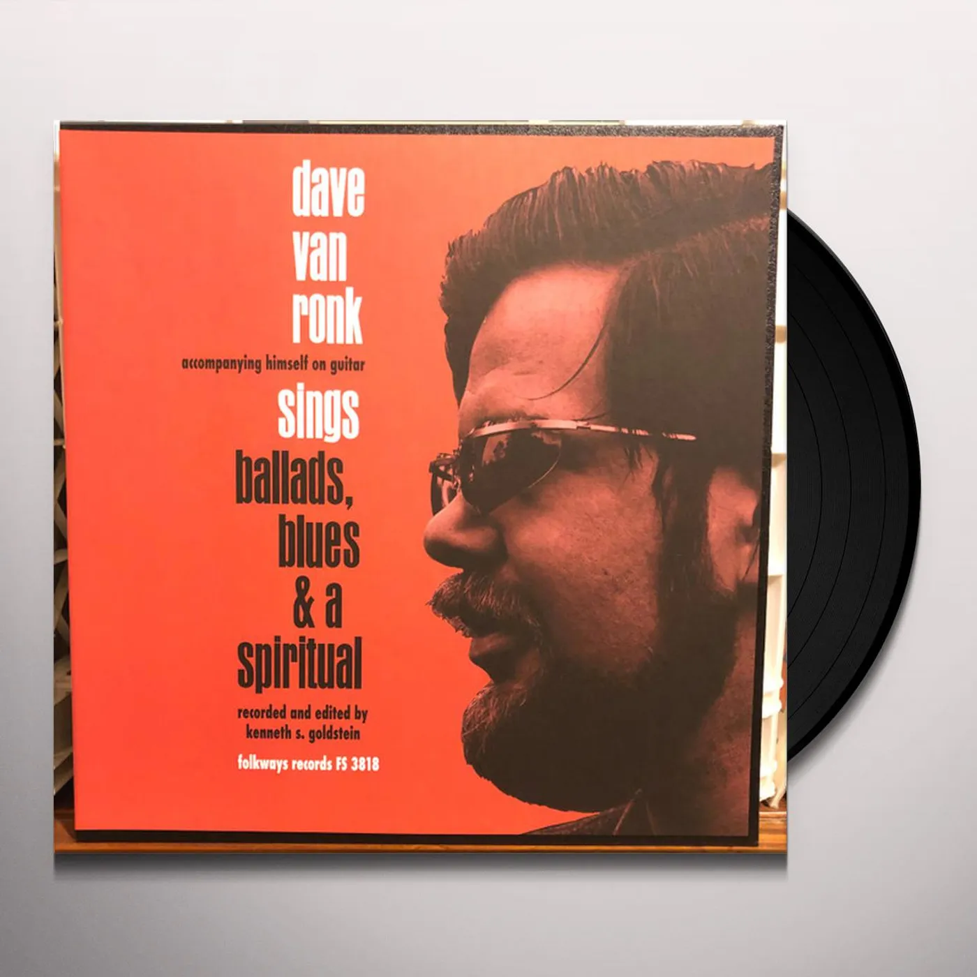 Dave Van Ronk BALLADS, BLUES & A SPIRITUAL Vinyl Record