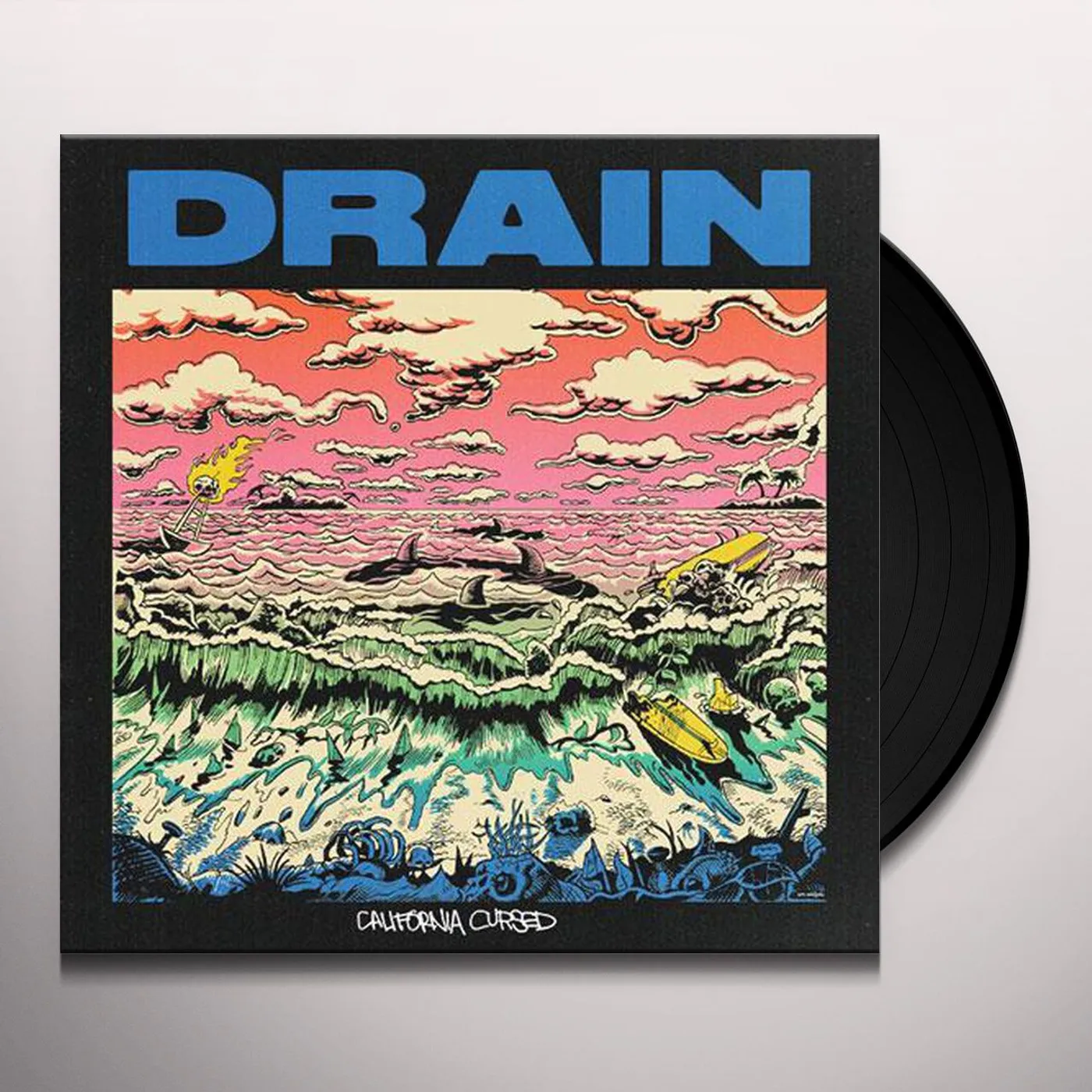 DRAIN California Cursed Vinyl Record