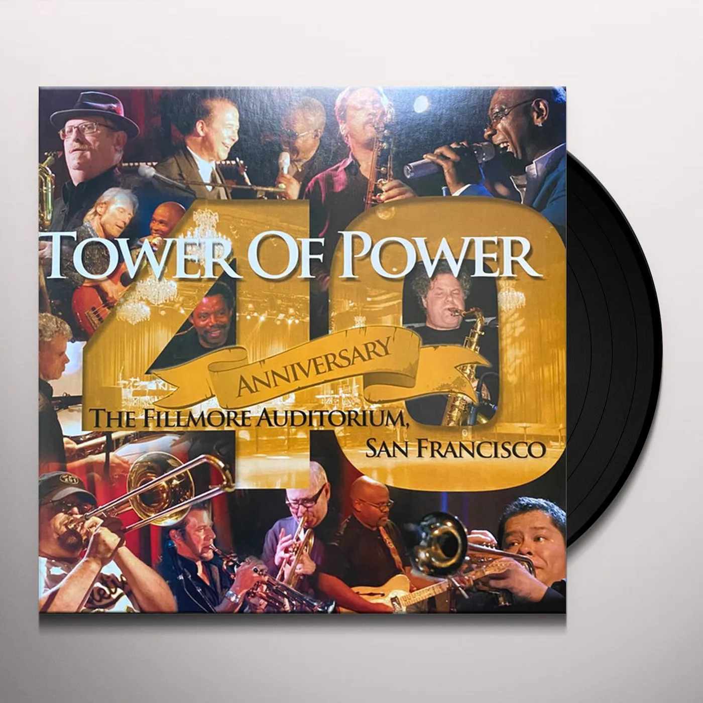 TOWER OF POWER 40TH ANNIVERSARY Vinyl Record