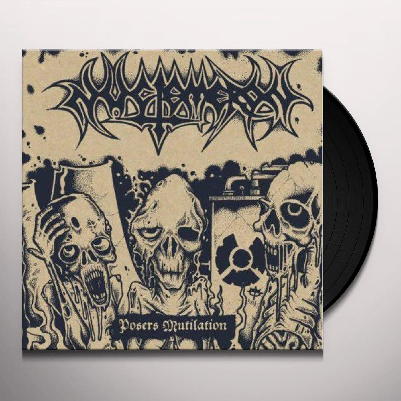 Nuctemeron POSERS MUTILATION 1989-1991 Vinyl Record