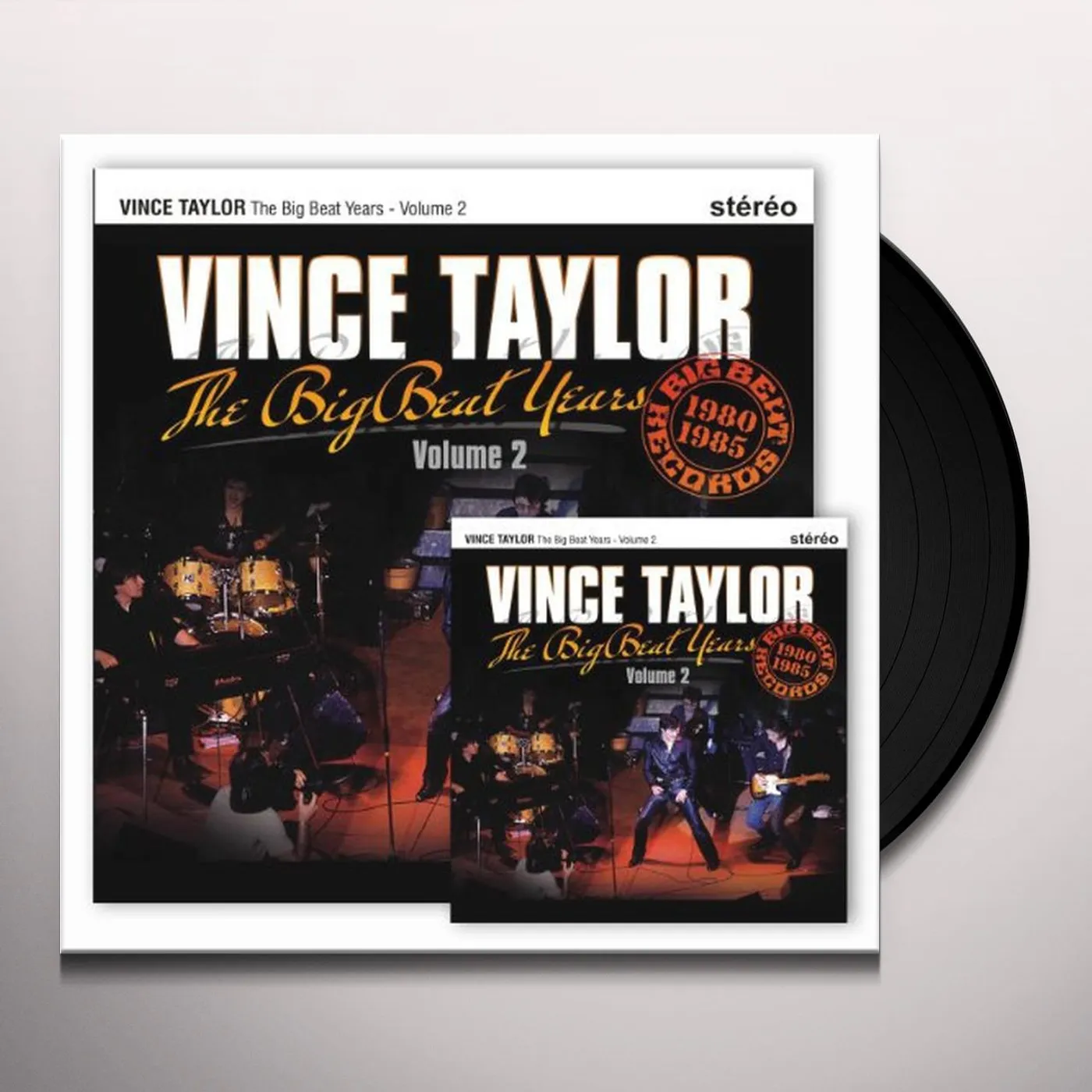 Vince Taylor THE BIG BEAT YEARS 2 Vinyl Record