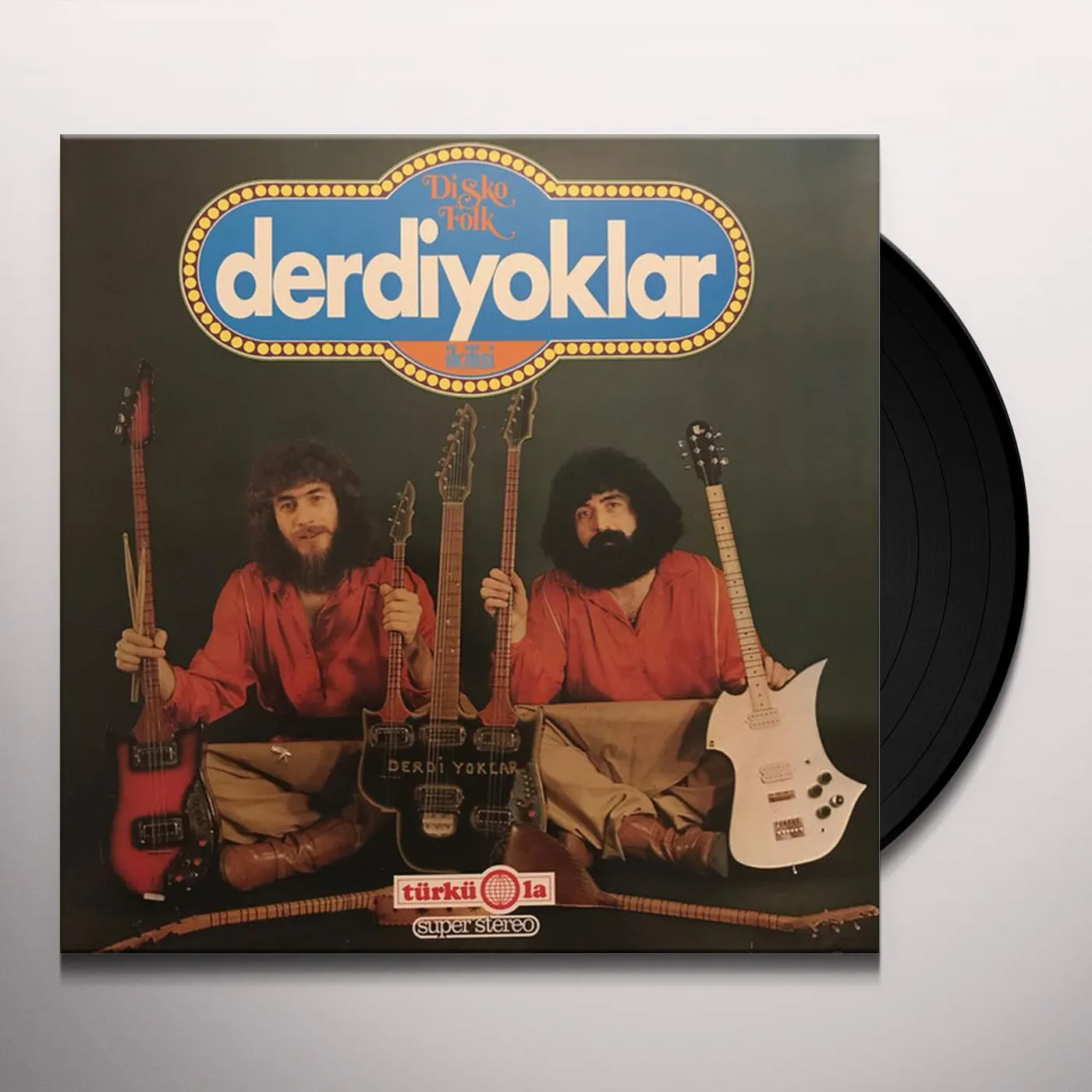 Derdiyoklar İkilisi DISCO FOLK Vinyl Record