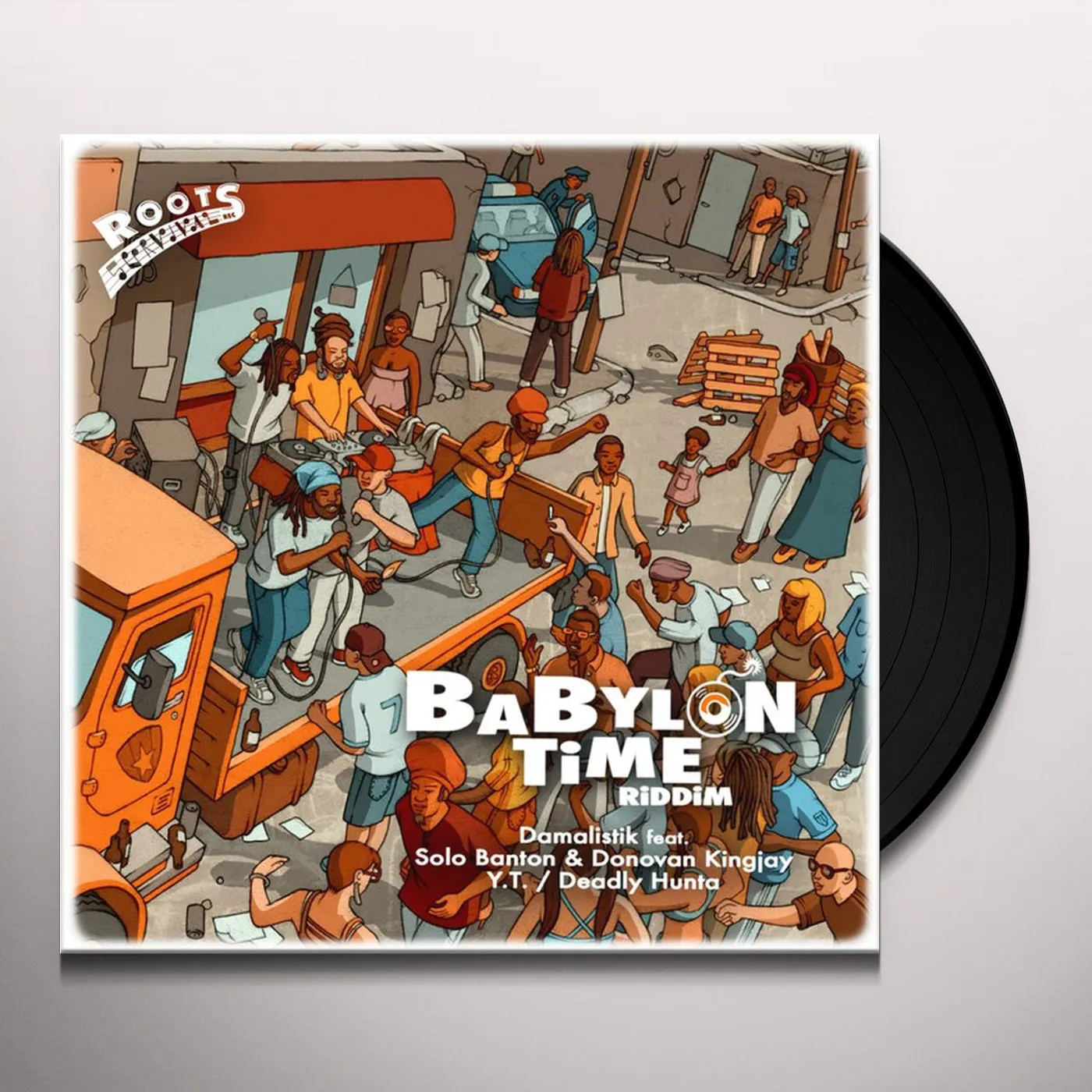 Damalistik BABYLON TIME RIDDIM 2 Vinyl Record