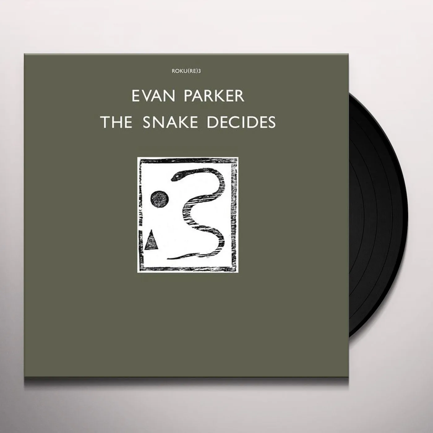 Evan Parker SNAKE DECIDES Vinyl Record