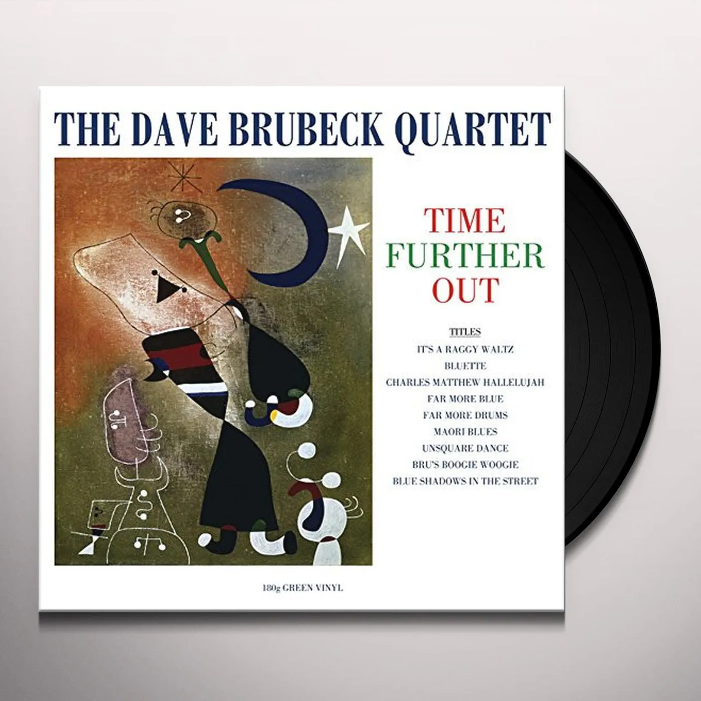 The Dave Brubeck Quartet TIME FURTHER OUT (180G GREEN VINYL) Vinyl Record