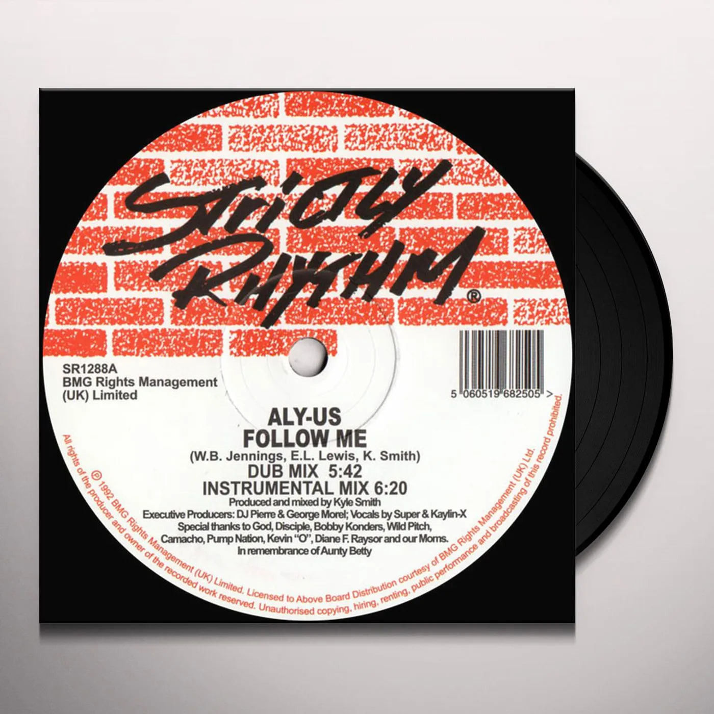 Aly-Us Follow Me Vinyl Record