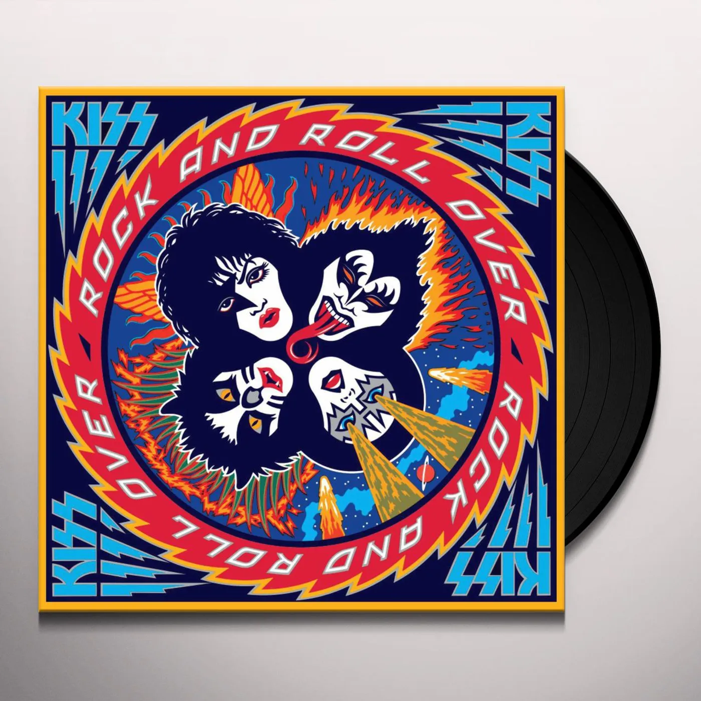 KISS Alive II Vinyl Record KISS Alive II Vinyl Record