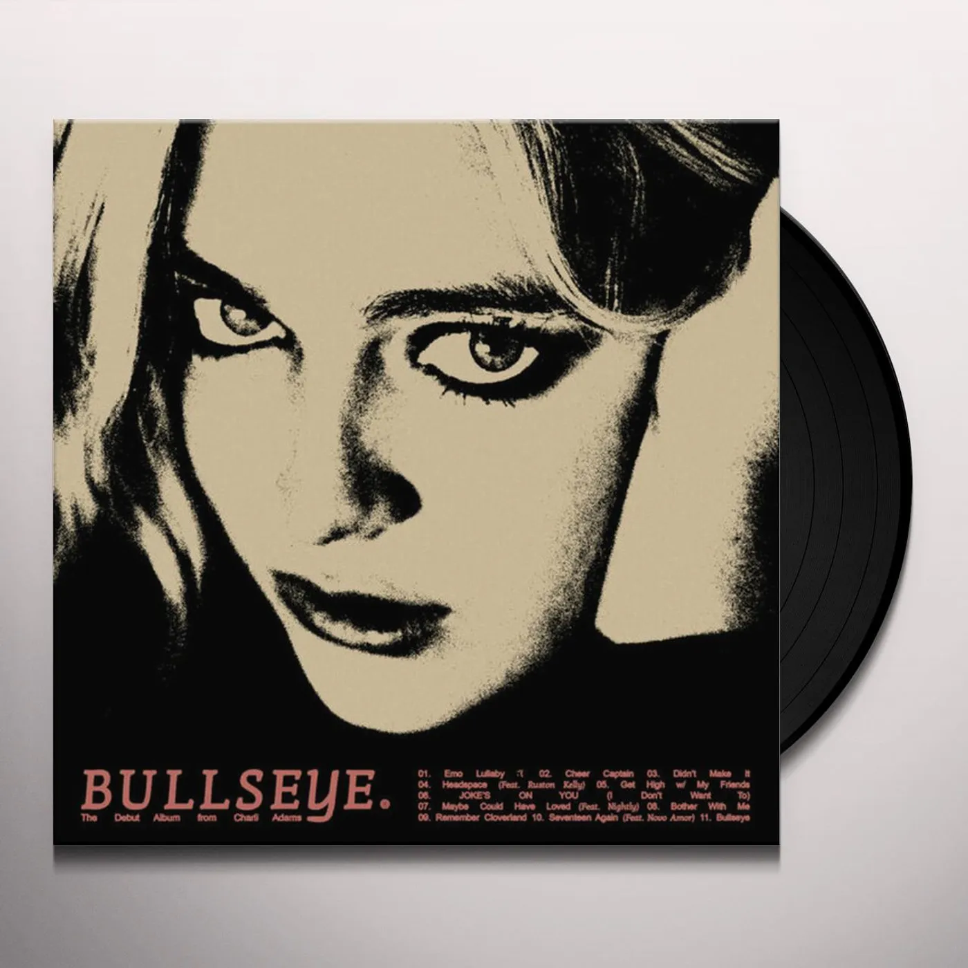 Charli Adams BULLSEYE (BONE VINYL) Vinyl Record