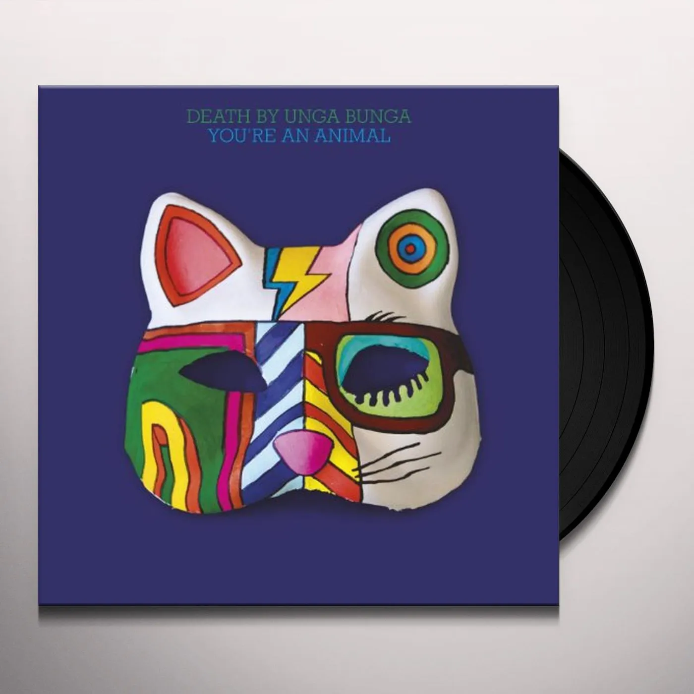 Death By Unga Bunga You're an Animal Vinyl Record