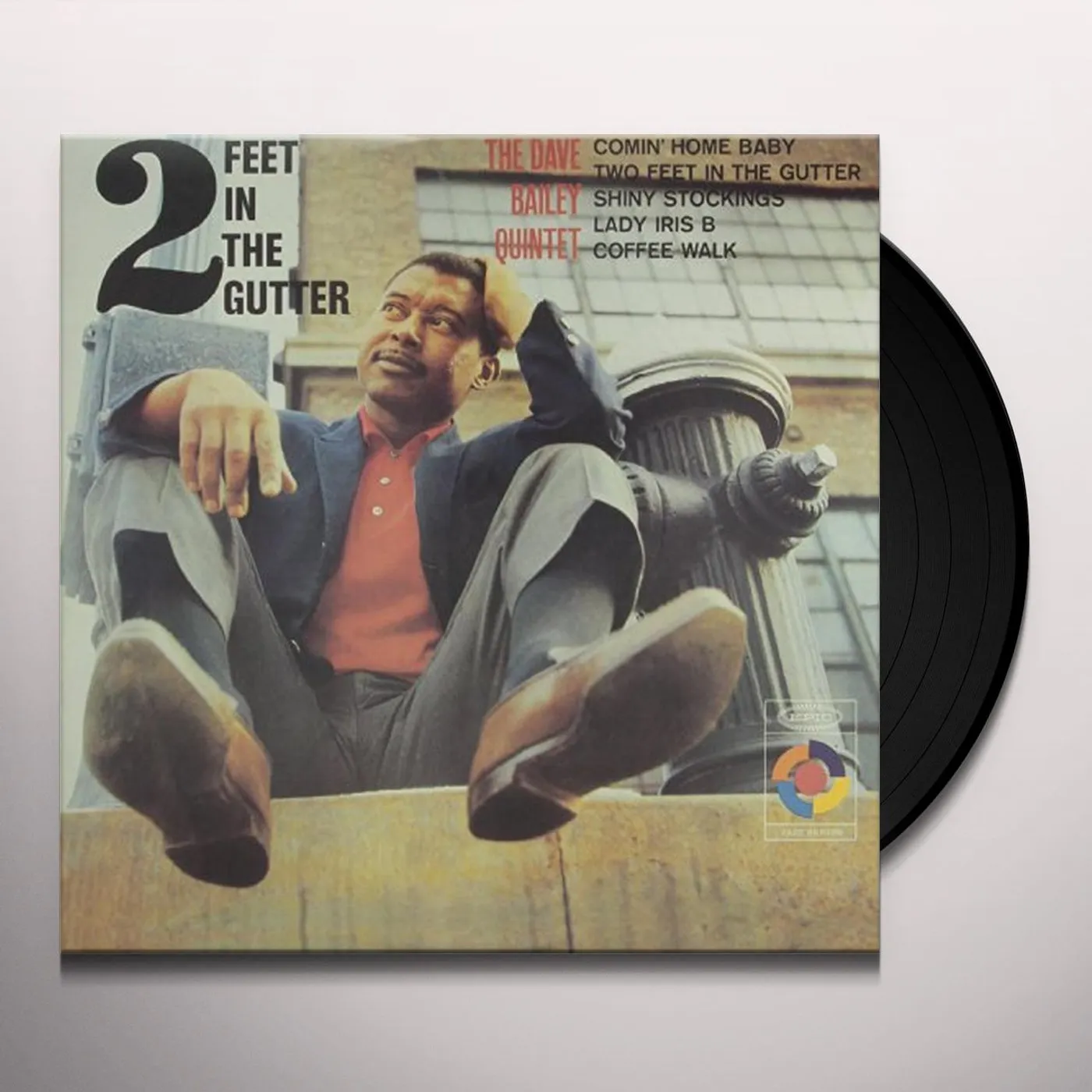 Dave Bailey TWO FEET IN THE GUTTER Vinyl Record