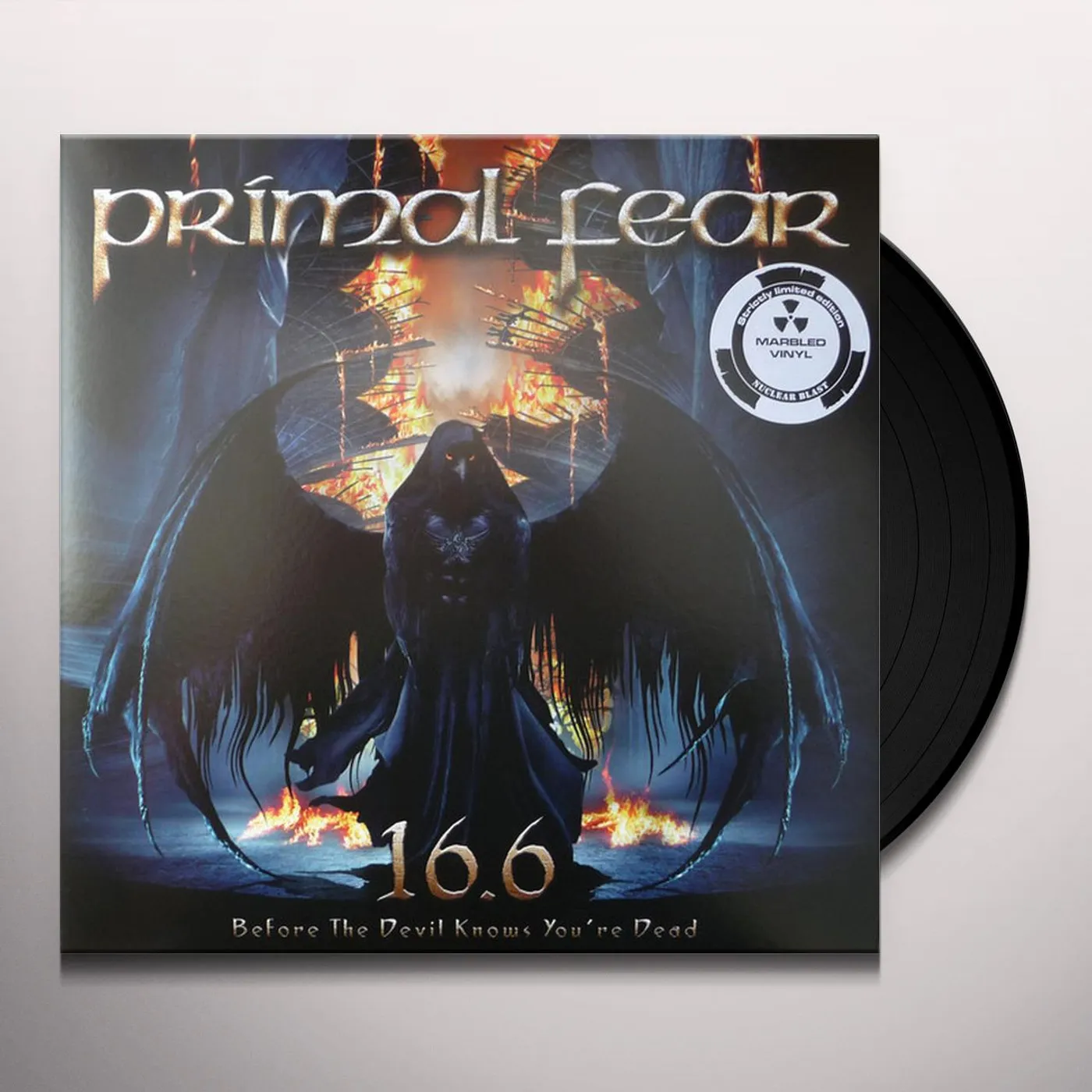 Primal Fear 16.6 (BEFORE THE DEVIL KNOWS YOURE DEAD) (BLACK/RED MARBLE VINYL/LIMITED) Vinyl Record