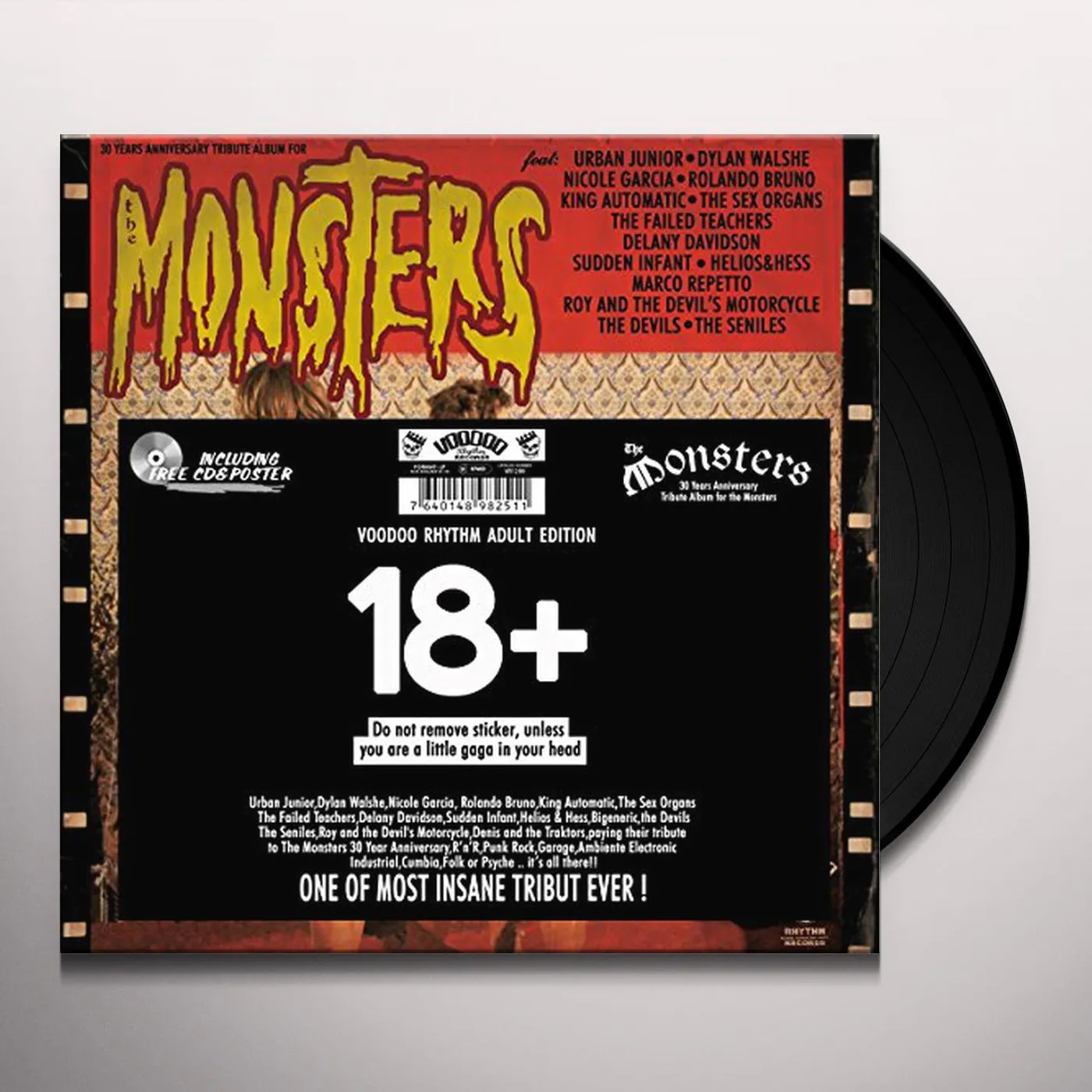 30 YEARS ANNIVERSARY TRIBUTE FOR THE MONSTER / VAR Vinyl Record
