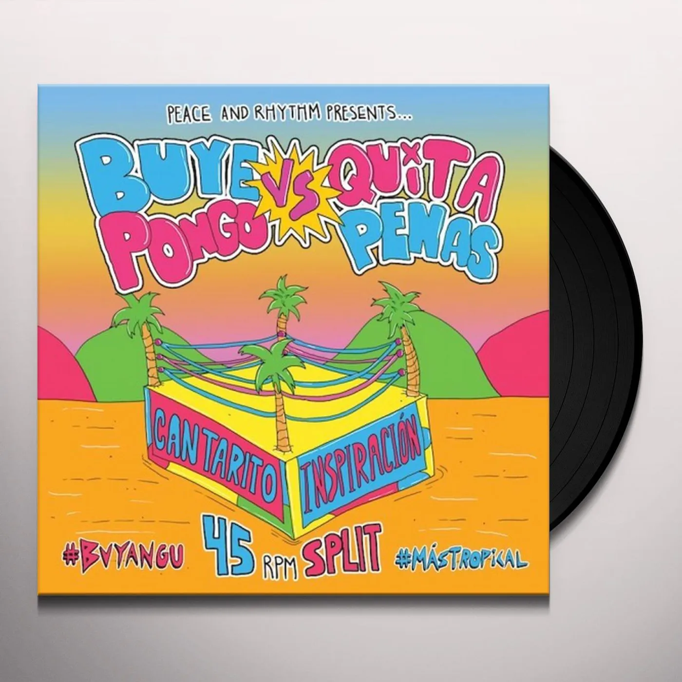Buyepongo / Quitapenas BUYEPONGO VS QUITAPENAS Vinyl Record