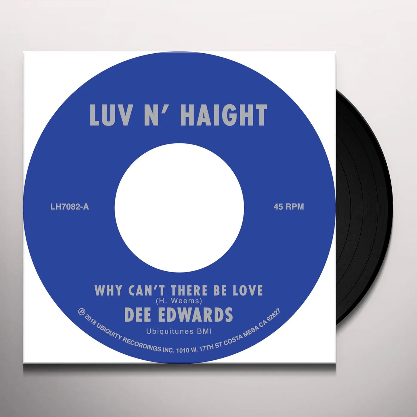 Dee Edwards WHY CAN'T THERE BE LOVE / I CAN DEAL WITH THAT Vinyl Record