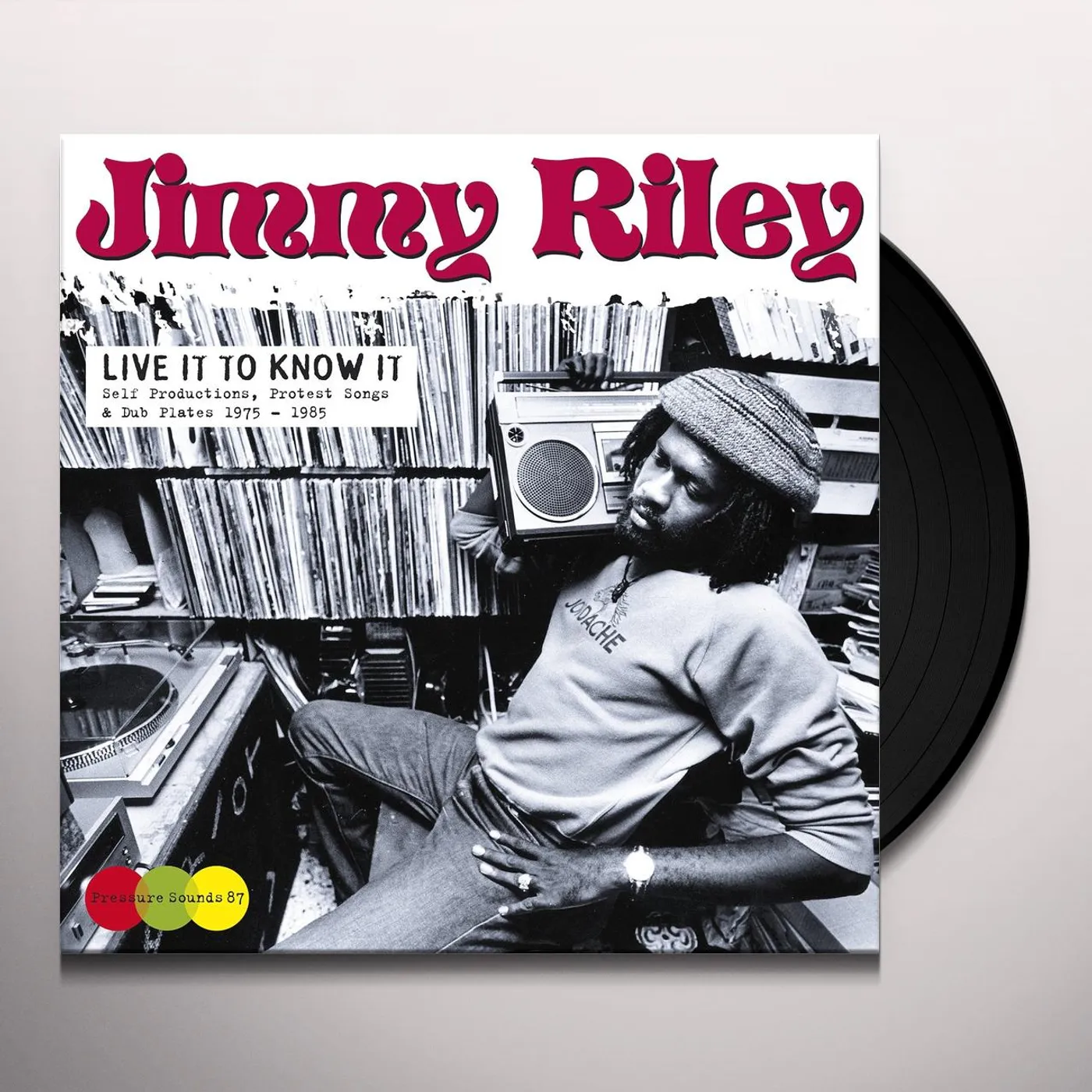 Jimmy Riley Live It To Know It Vinyl Record