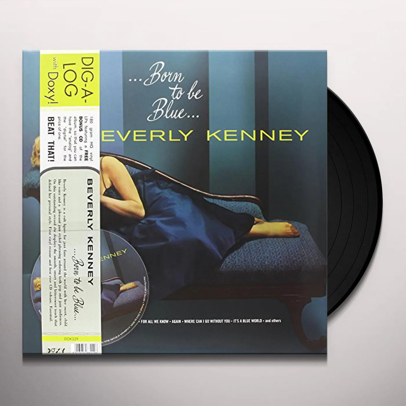 Beverly Kenney Born to Be Blue Vinyl Record