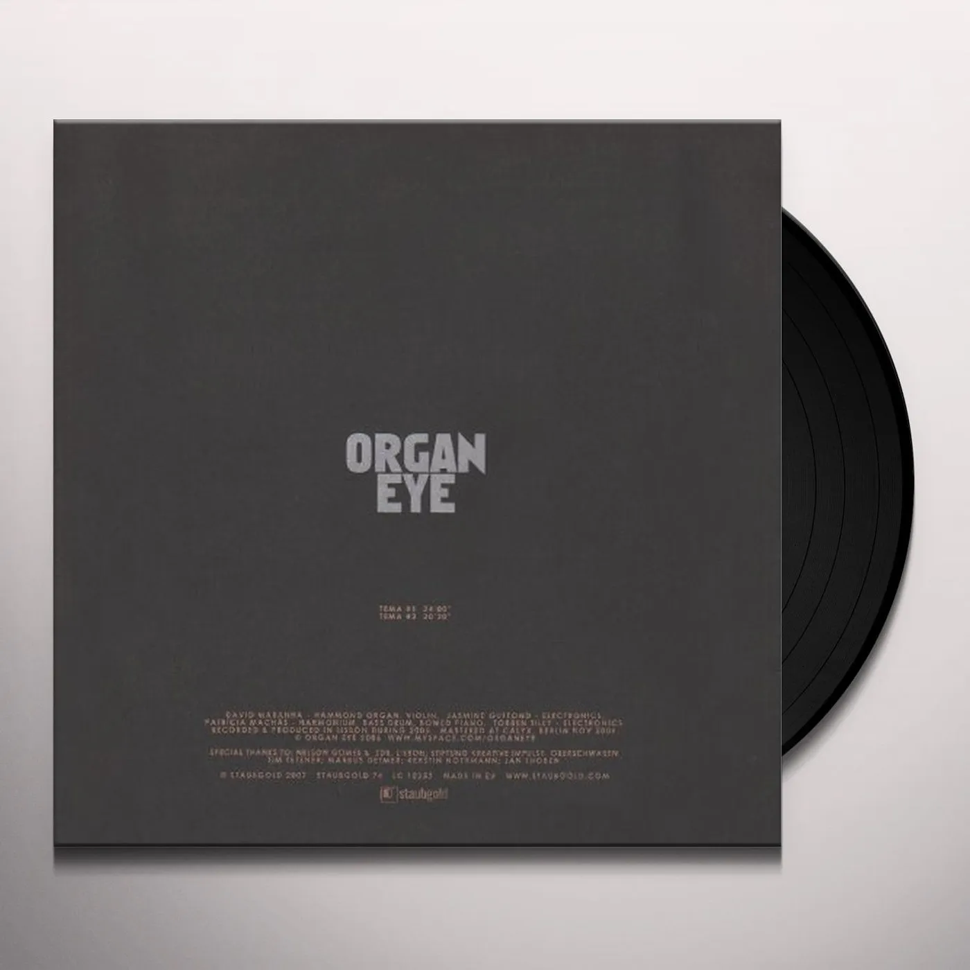 Organ Eye Vinyl Record