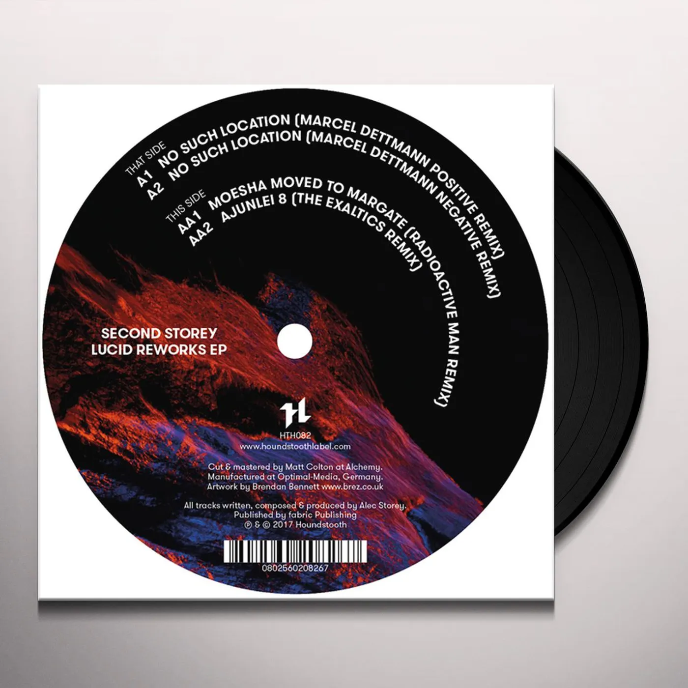 Second Storey LUCID REWORKS Vinyl Record