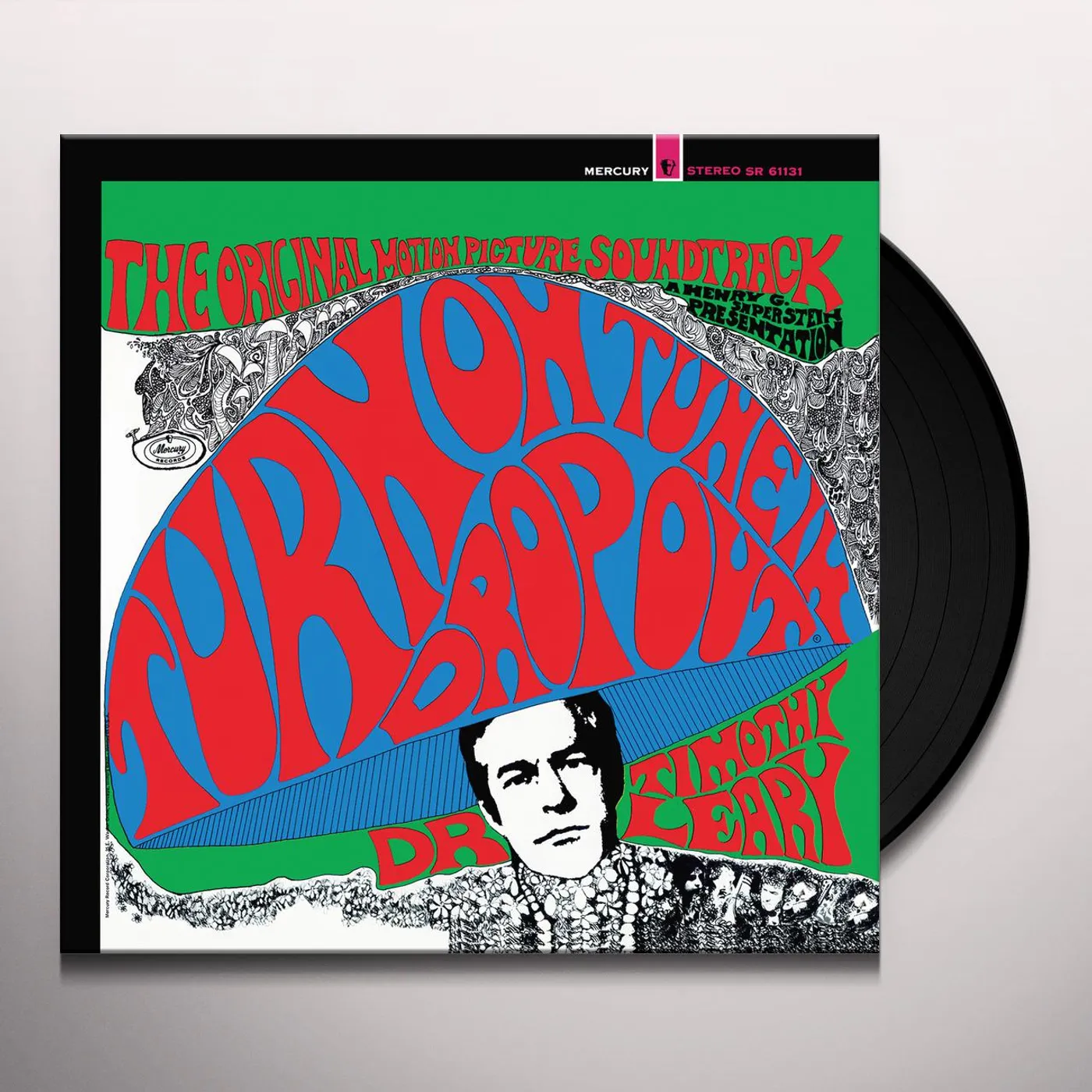 Timothy Leary TURN ON, TUNE IN, DROP OUT (ORIGINAL MOTION) Vinyl Record