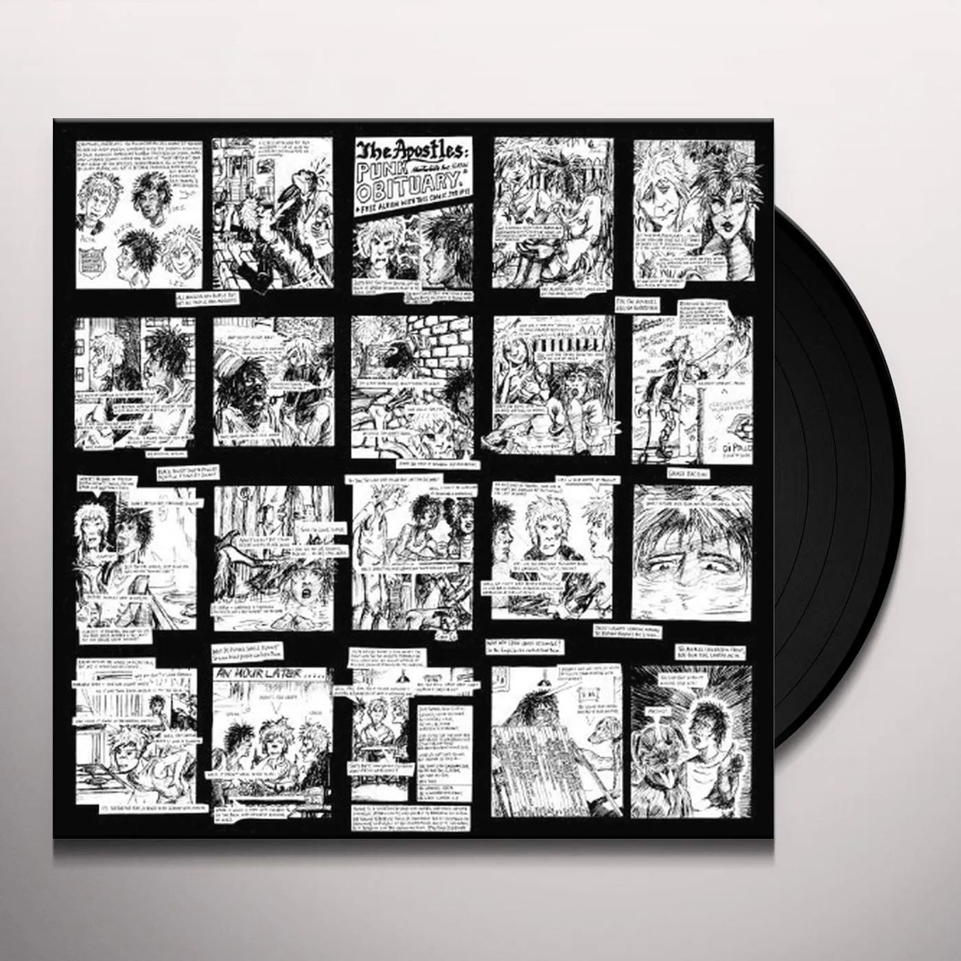 Apostles Punk Obituary Vinyl Record