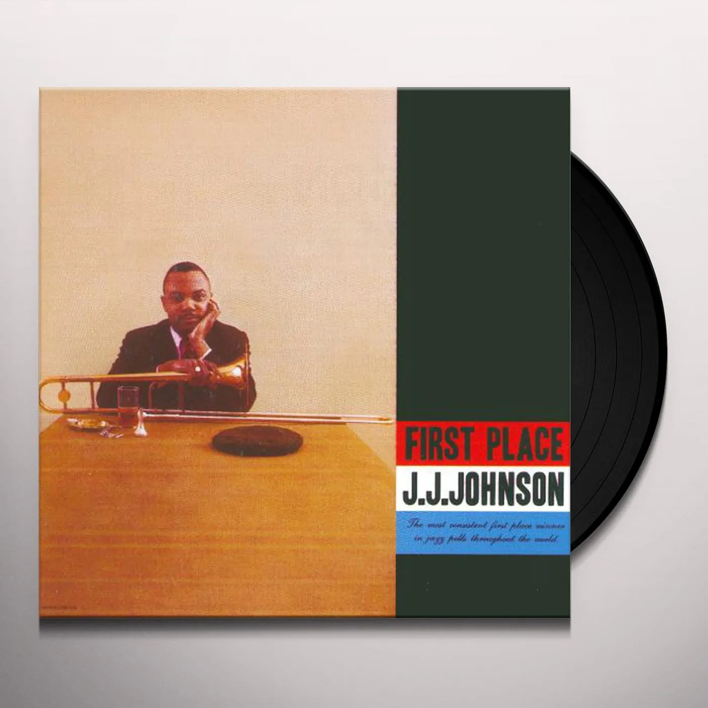 J.J. Johnson First Place Vinyl Record