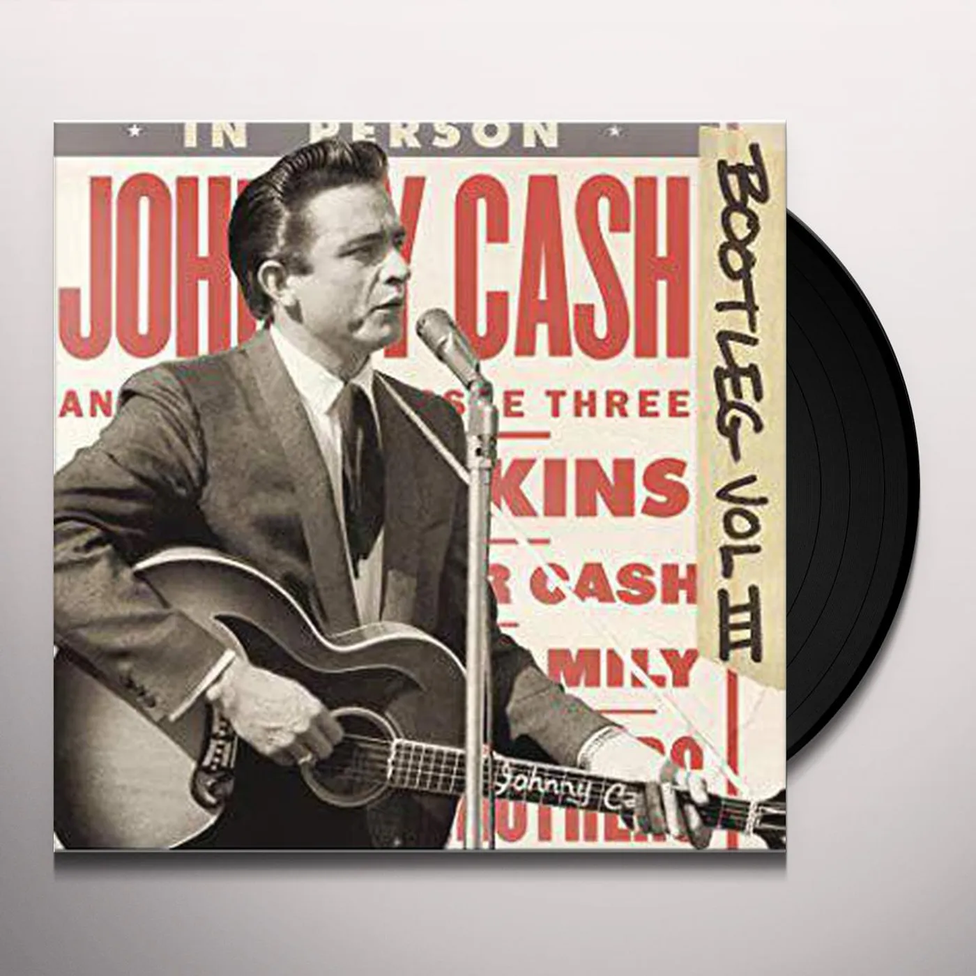 Johnny Cash BOOTLEG SERIES 3: LIVE AROUND THE WORLD Vinyl Record