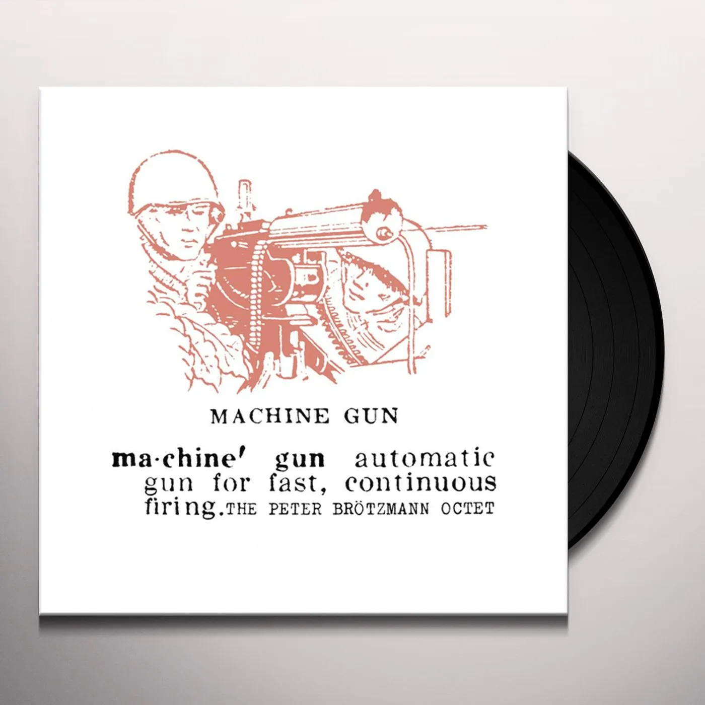 Peter Brotzmann Machine Gun Vinyl Record
