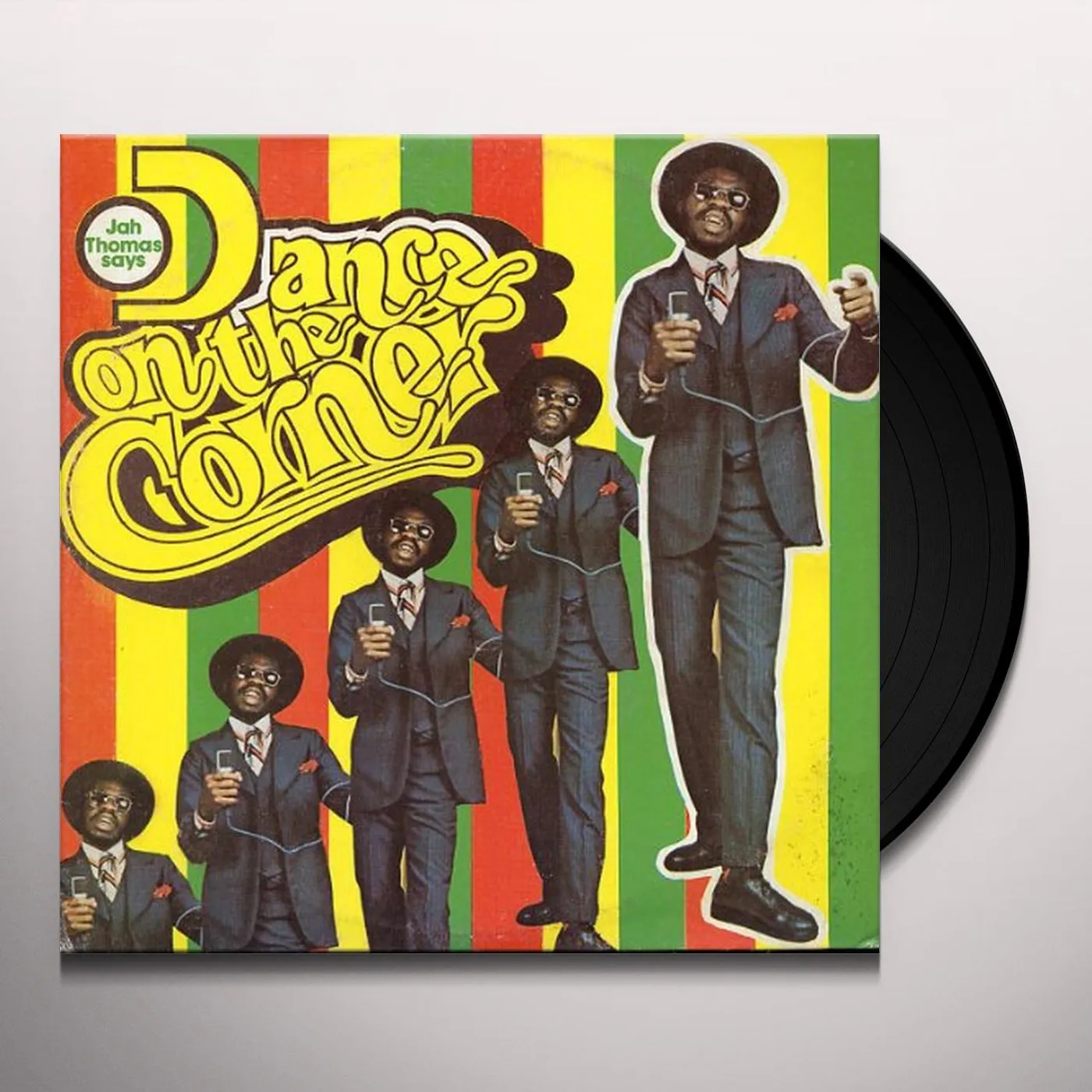Jah Thomas Dance On The Corner Vinyl Record