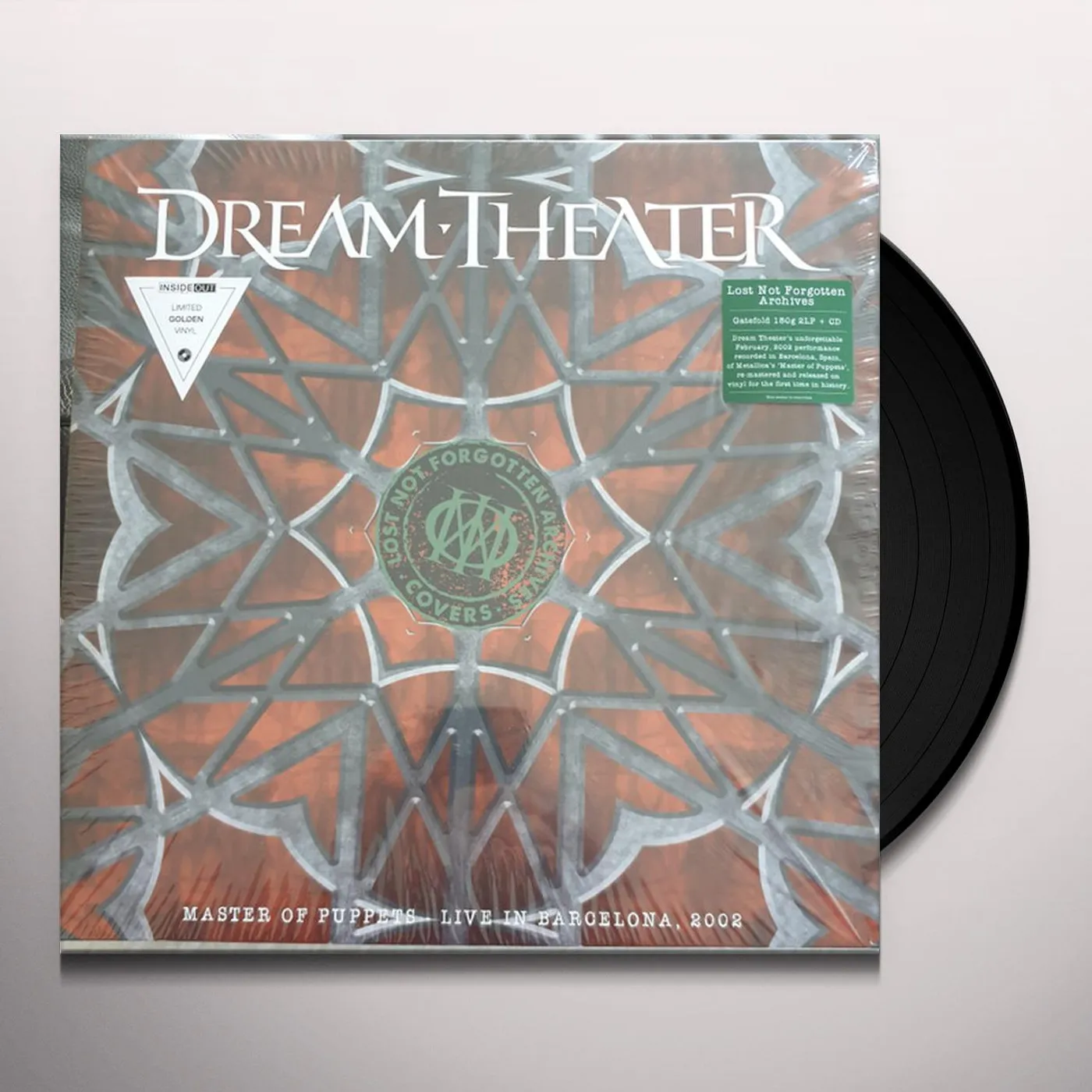Dream Theater LOST NOT FORGOTTEN ARCHIVES: MASTER OF PUPPETS-LIVE IN BARCELONA 2002 (3LP/IMPORT) Vinyl Record