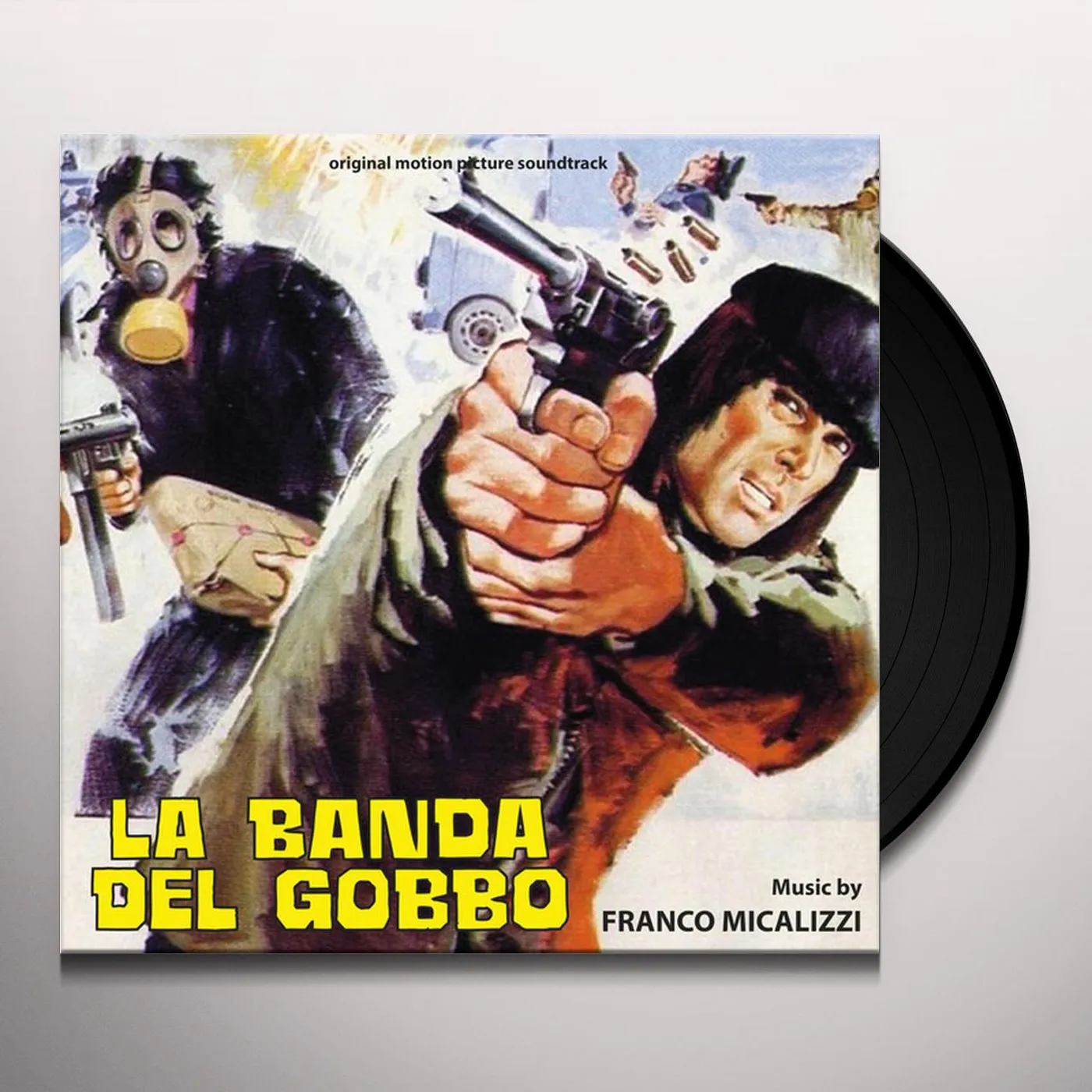 Franco Micalizzi LA BANDA DEL GOBBO / Original Soundtrack Vinyl Record