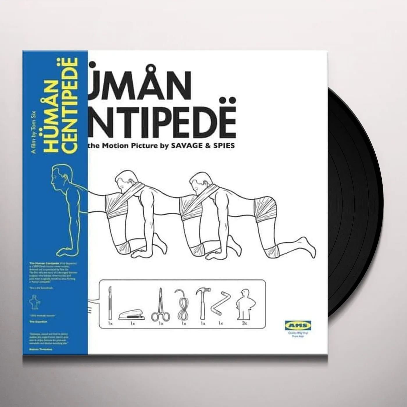 Savage & Spies HUMAN CENTIPEDE / Original Soundtrack Vinyl Record