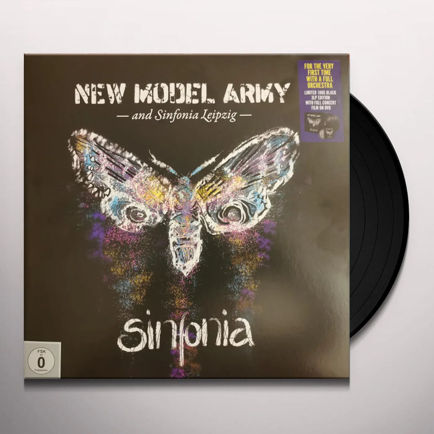 New Model Army SINFONIA Vinyl Record