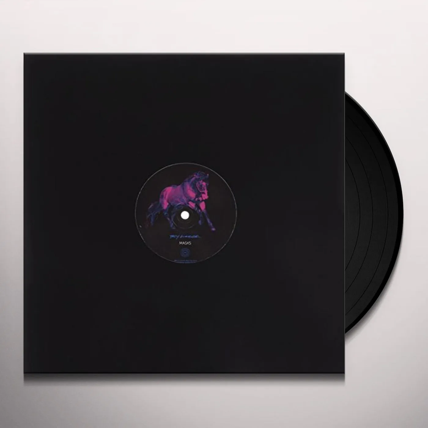 Troy Gunner MASKS/THE VALLEY Vinyl Record - UK Release