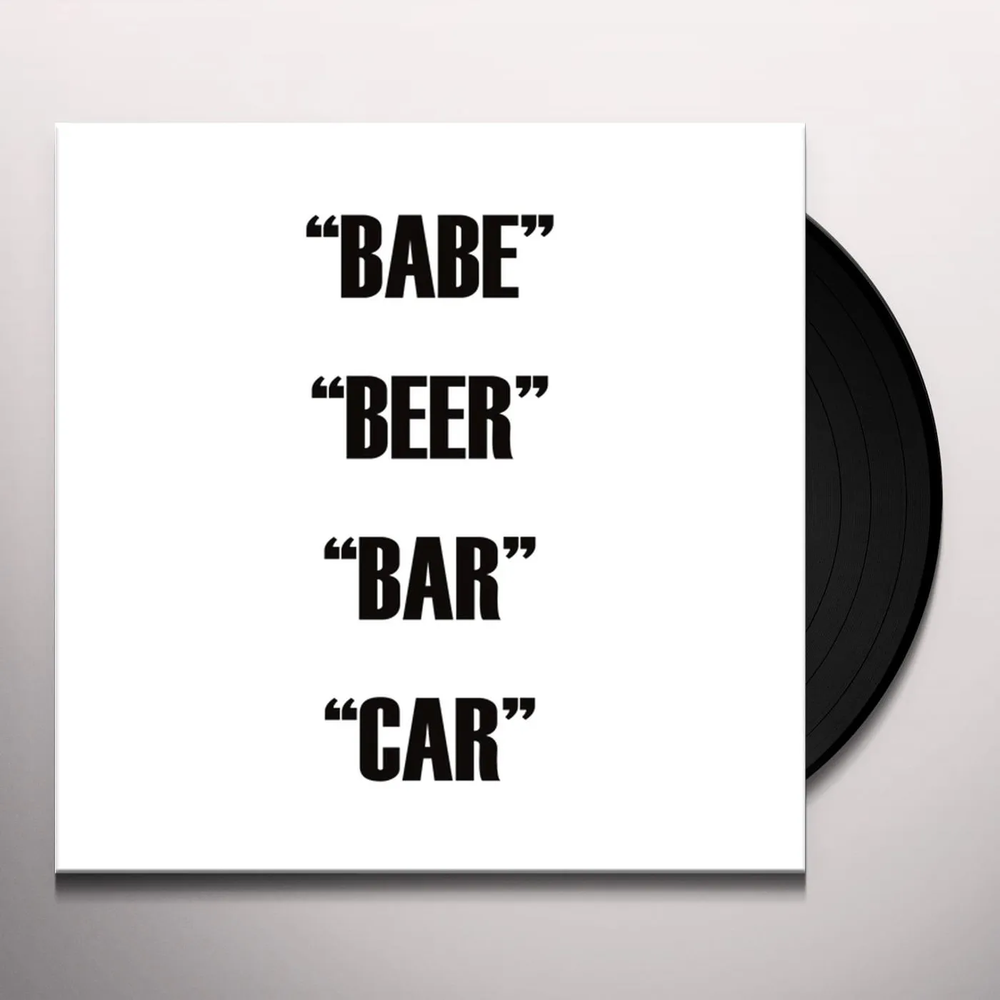 Dual Action Babe Beer Bar Car Vinyl Record