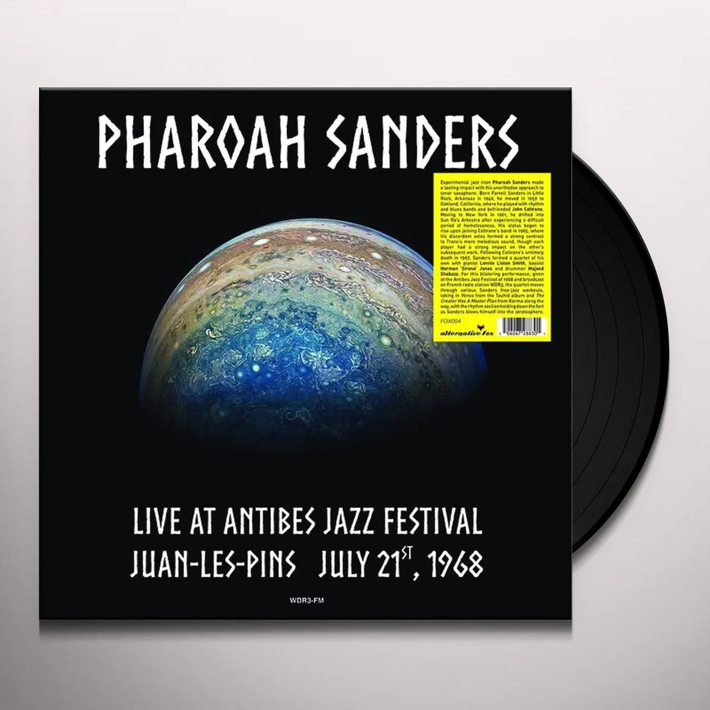 Pharoah Sanders LIVE AT ANTIBES JAZZ FESTIVAL JUAN-LES-PINS Vinyl Record