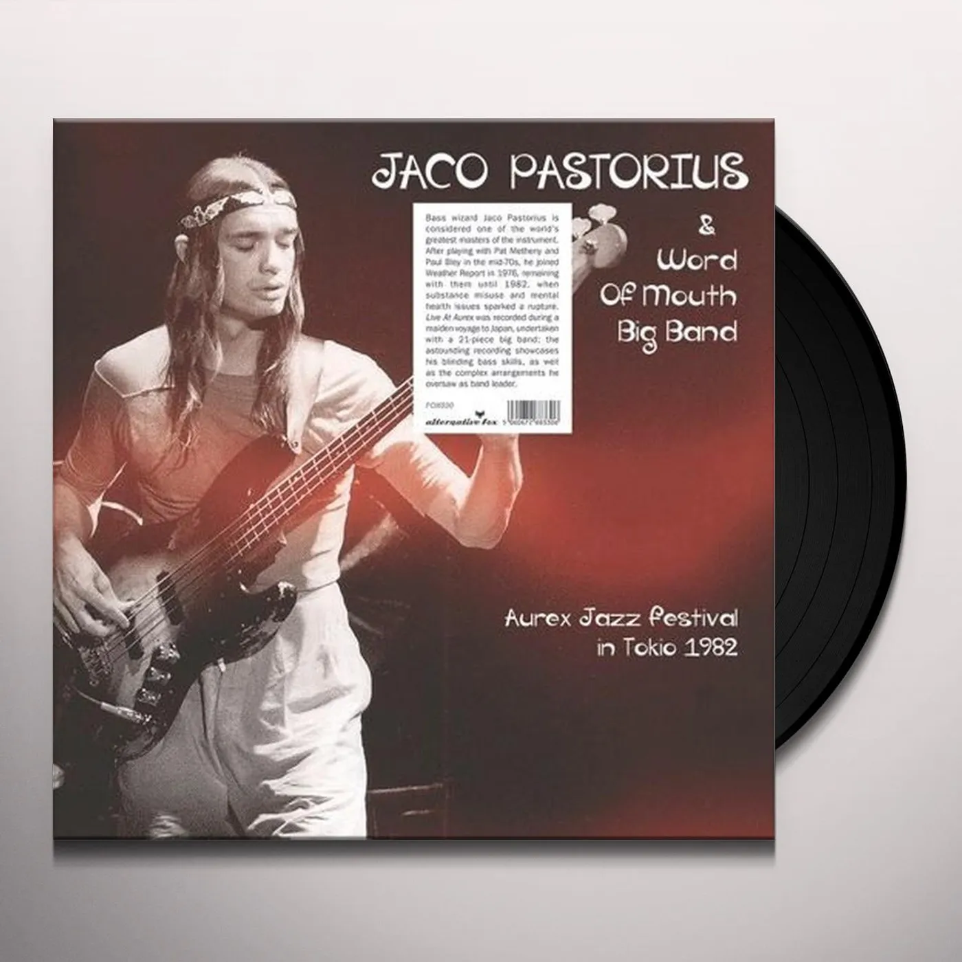 Jaco Pastorius & Word Of Mouth Big Band AUREX JAZZ FESTIVAL IN TOKYO 1982 Vinyl Record