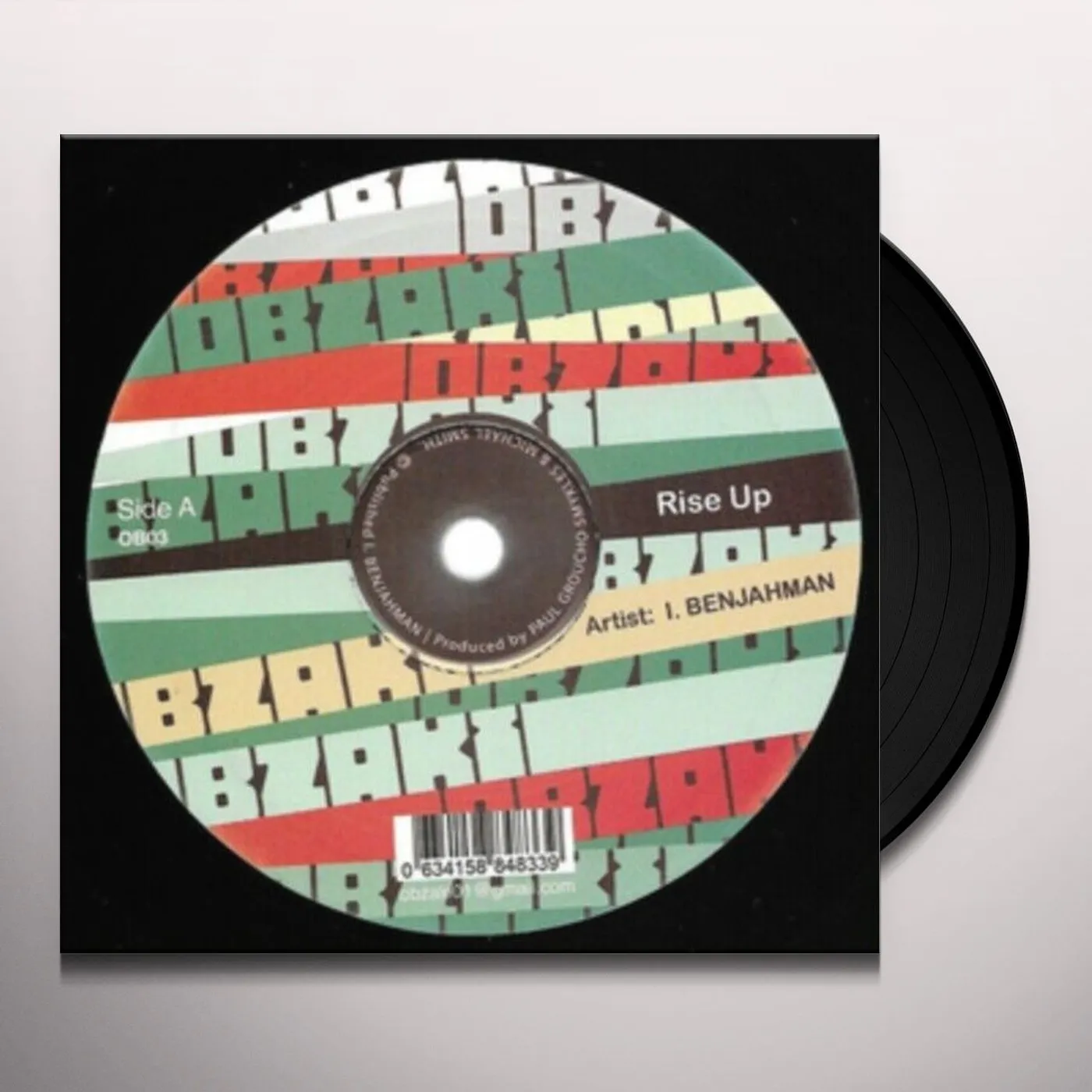 I Benjahman RISE UP Vinyl Record