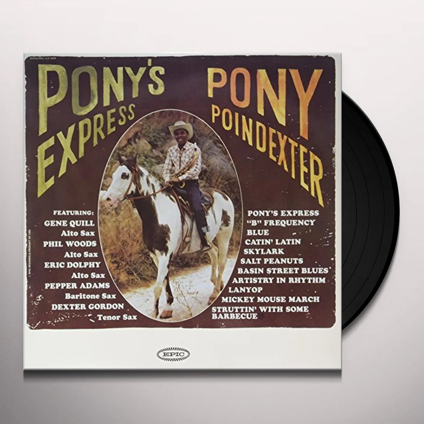 Pony Poindexter Pony's Express Vinyl Record