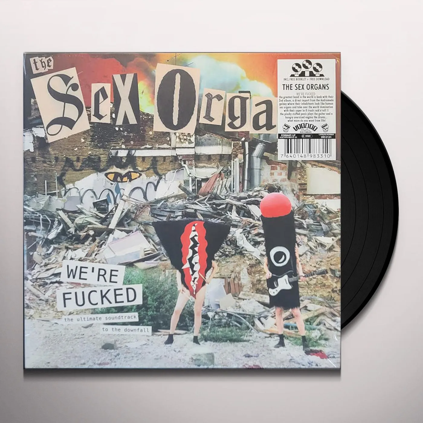 The Sex Organs We're Fucked Vinyl Record
