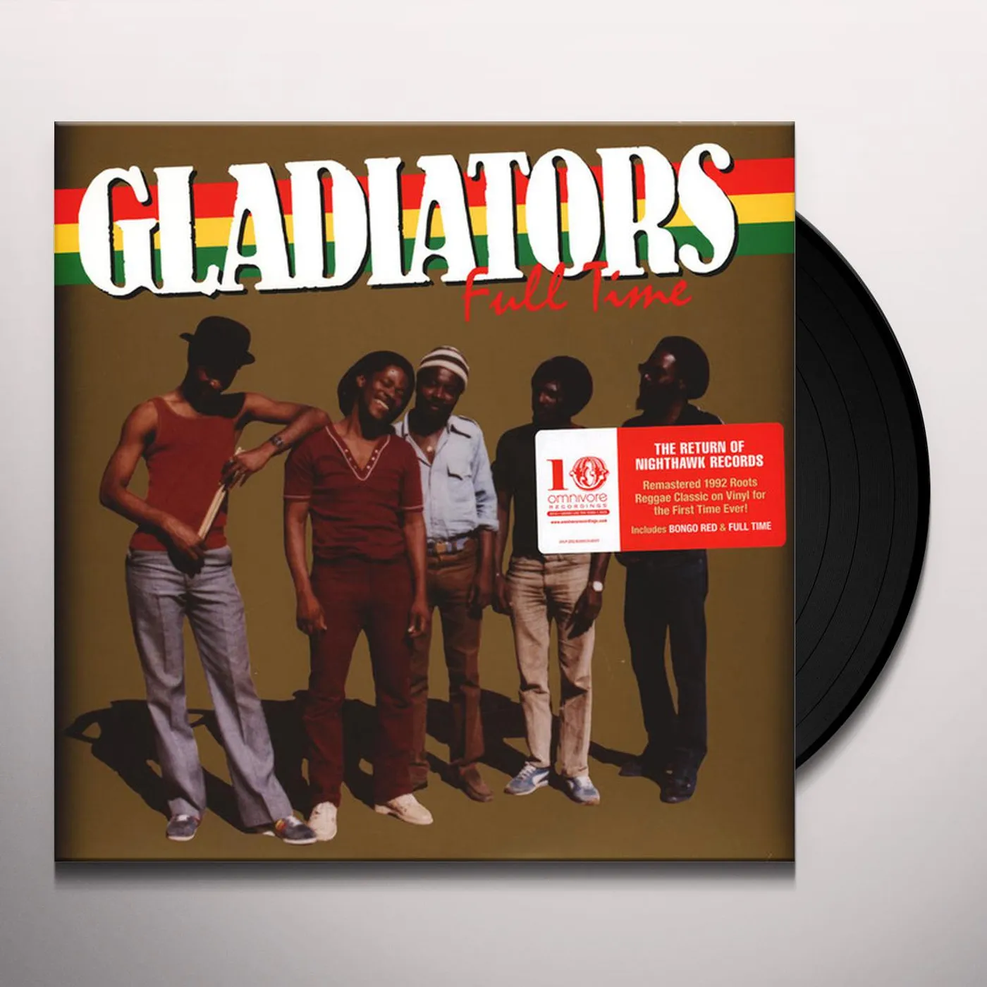 The Gladiators Full Time Vinyl Record