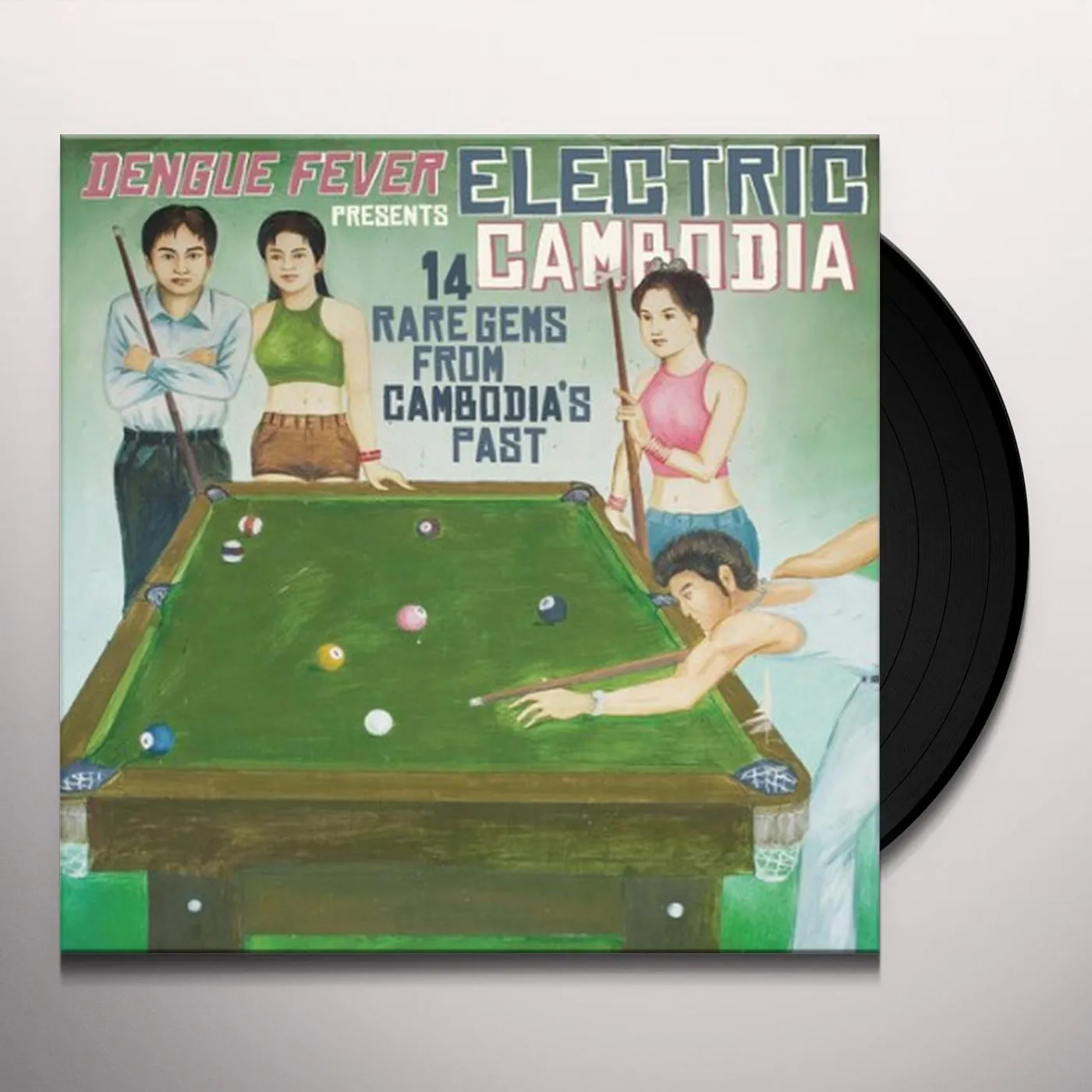 Various Artists  DENGUE FEVER PRESENTS - ELECTRIC CAMBODIA Vinyl Record