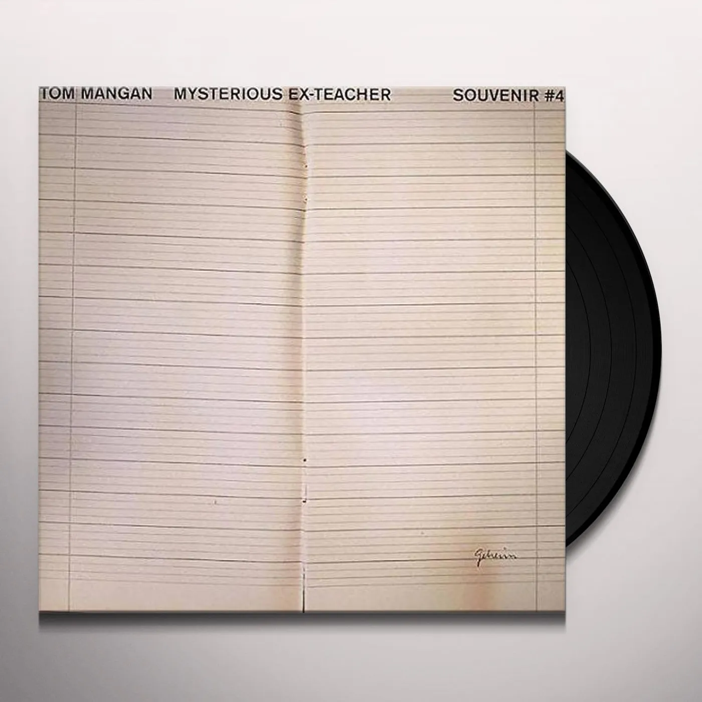 Tom Mangan Mysterious Ex-Teacher / Texas Vinyl Record